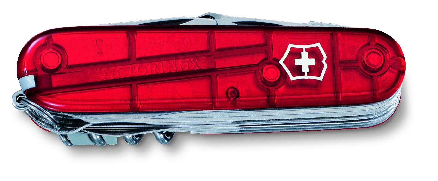 mm, Champ, rot transparent Taschenmesser 91 Victorinox Swiss