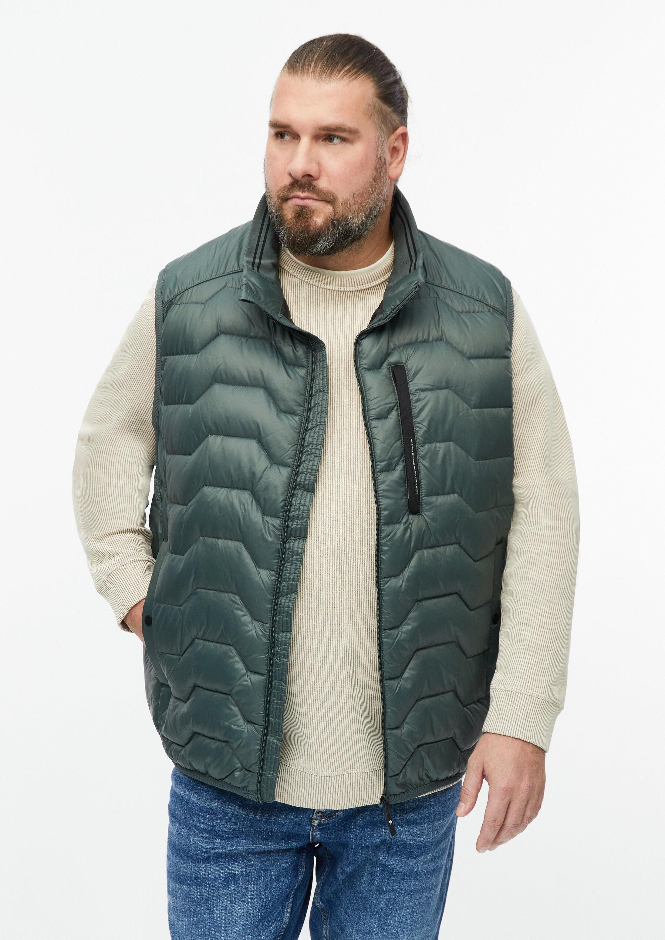 s.Oliver Outdoorjacke Outdoor-Weste Wasserabweisende Steppweste mit sportiven Details