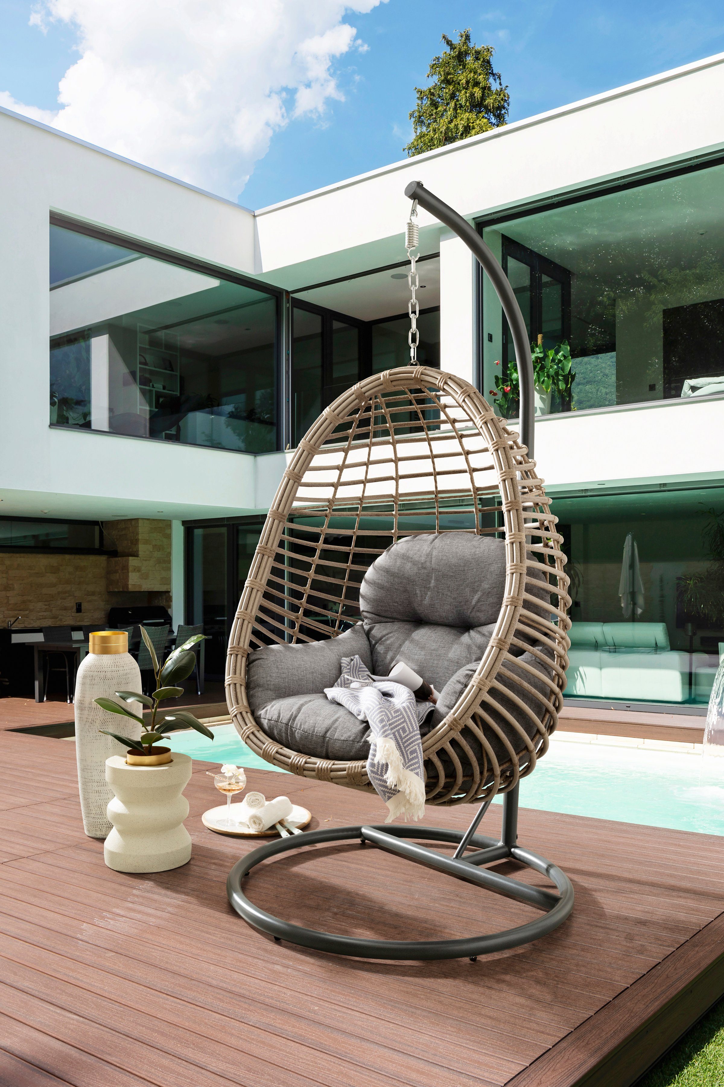 Destiny Hängesessel COCO SUNRISE, Stahl, Polyrattan, günstig online kaufen