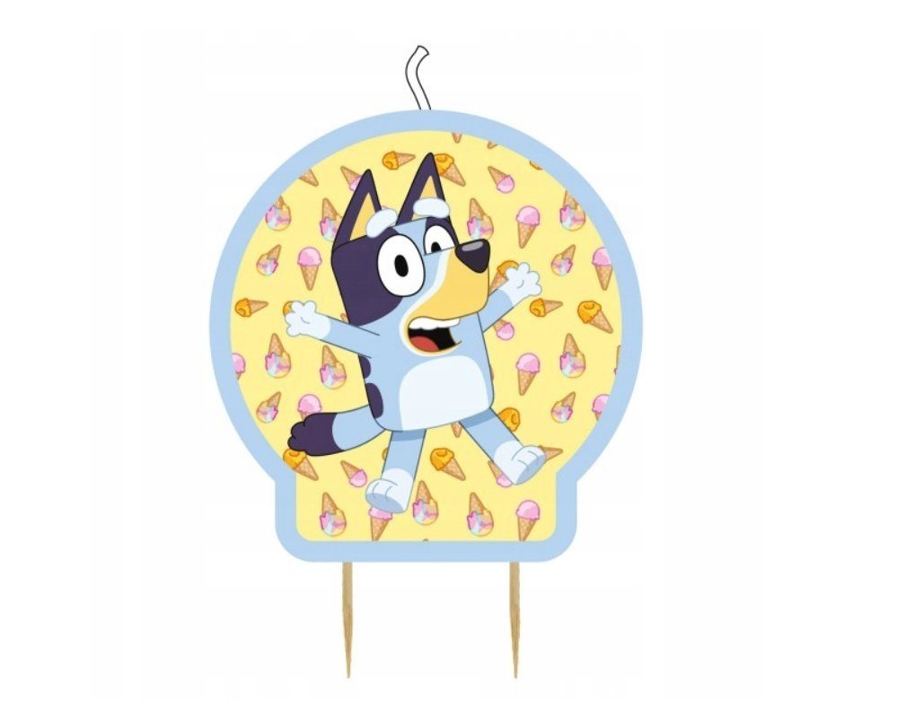 Festivalartikel Geburtstagskerze Pixie-Kerzen Bluey Kerze Kerzen Geburtstag günstig online kaufen