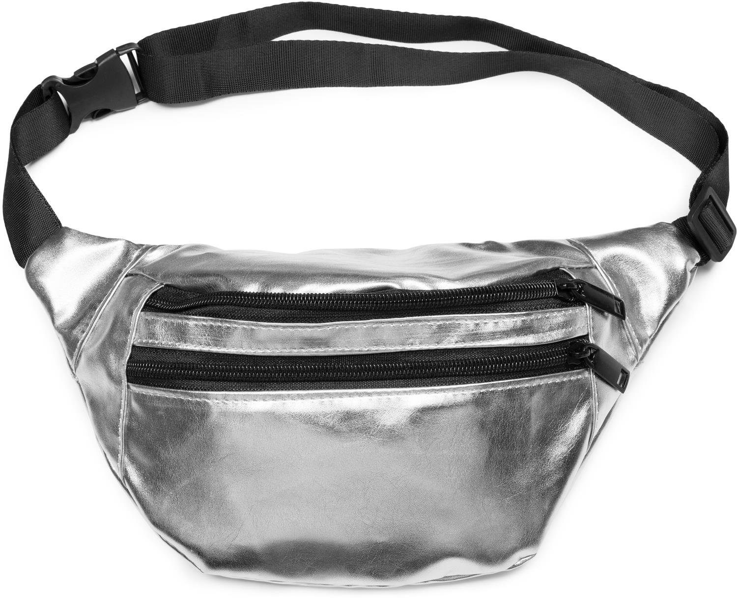 styleBREAKER Gürteltasche Metallic Gürteltasche, Bauchtasche (1-tlg) günstig online kaufen