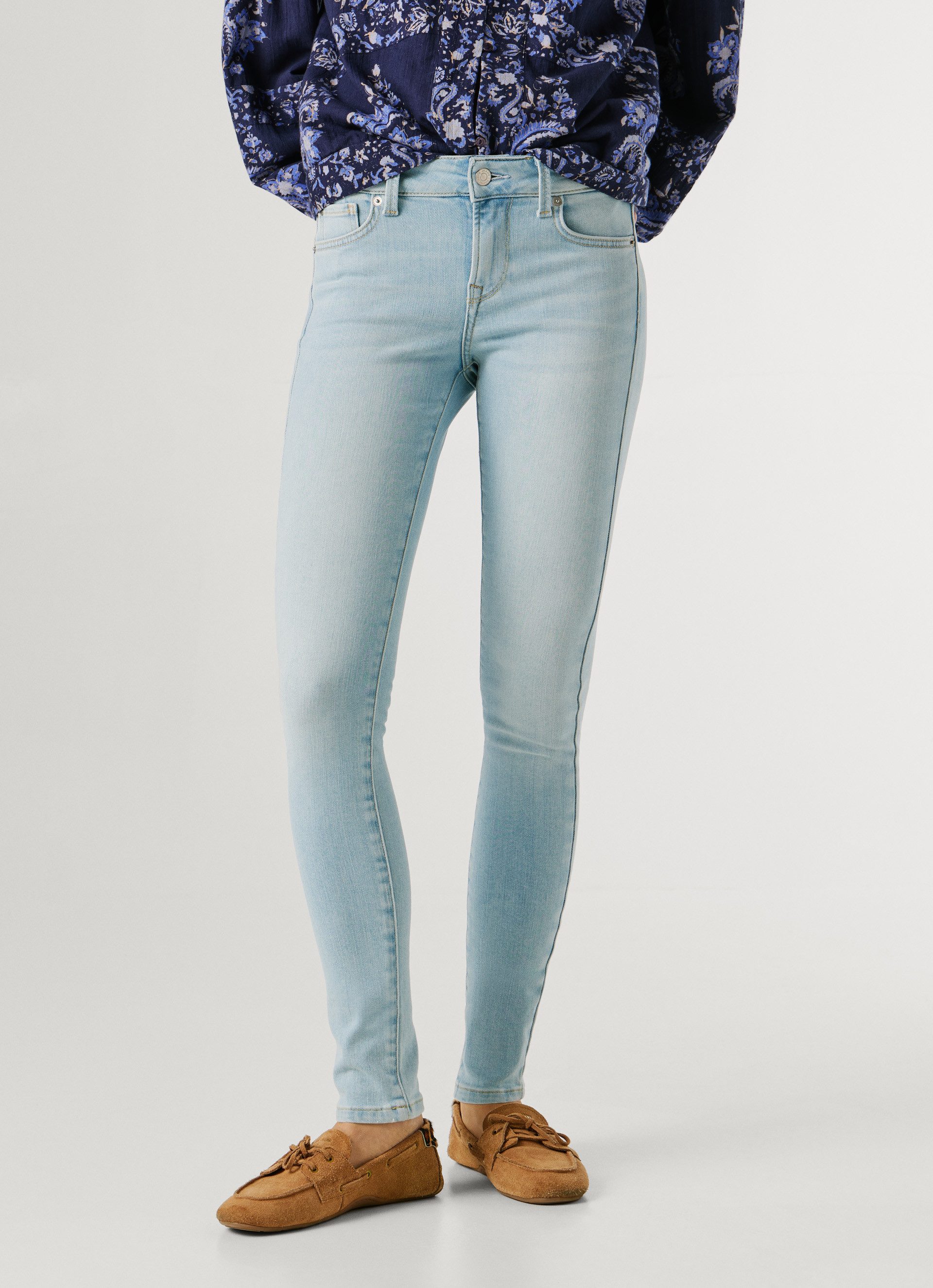 Pepe Jeans Skinny-fit-Jeans SKINNY JEANS LW Low Waist