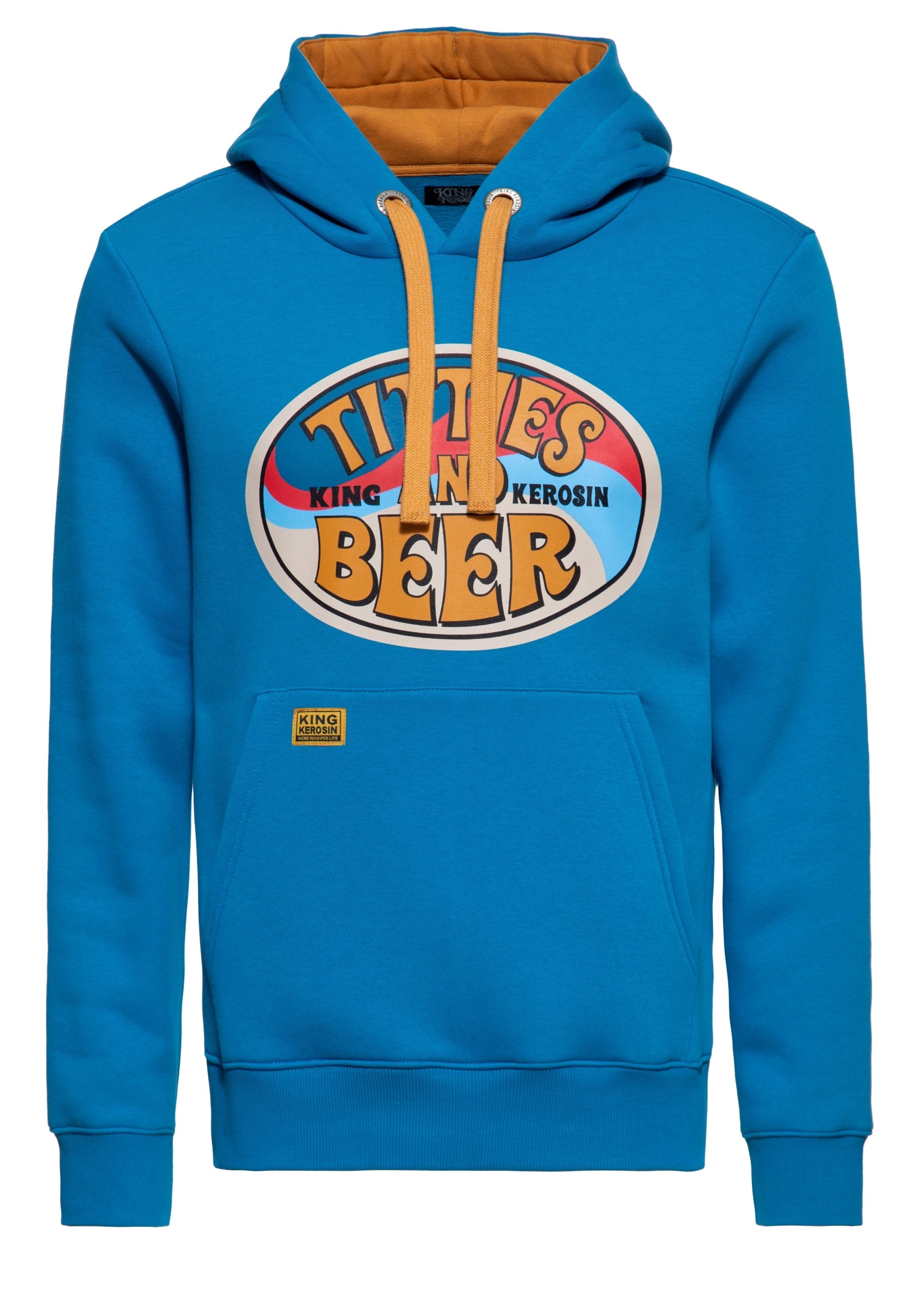 KingKerosin Kapuzenpullover Titties and Beer (1-tlg) mit Front-Print günstig online kaufen
