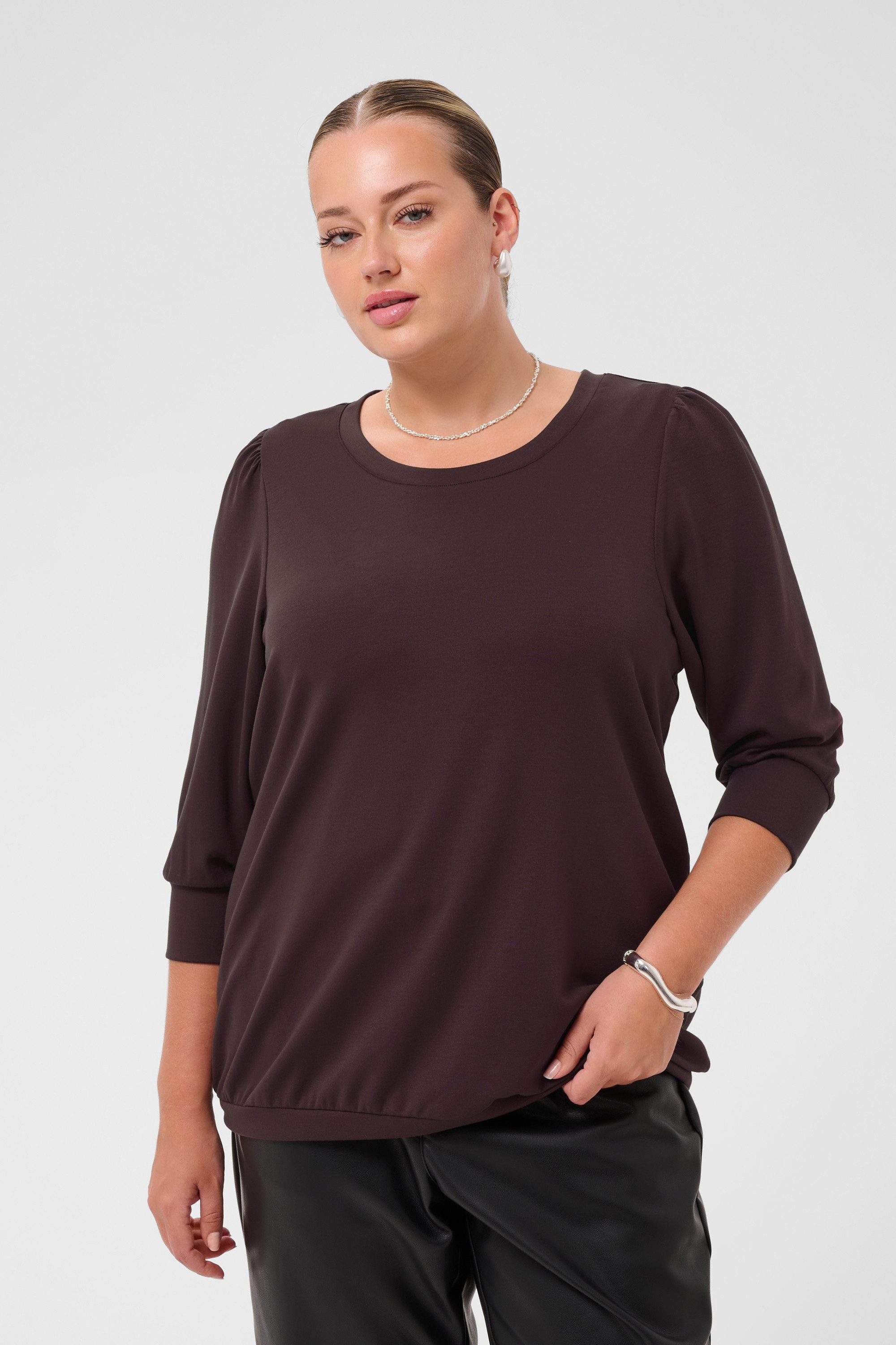 KAFFE Curve Strickpullover Sweatshirt KCannia Große Größen