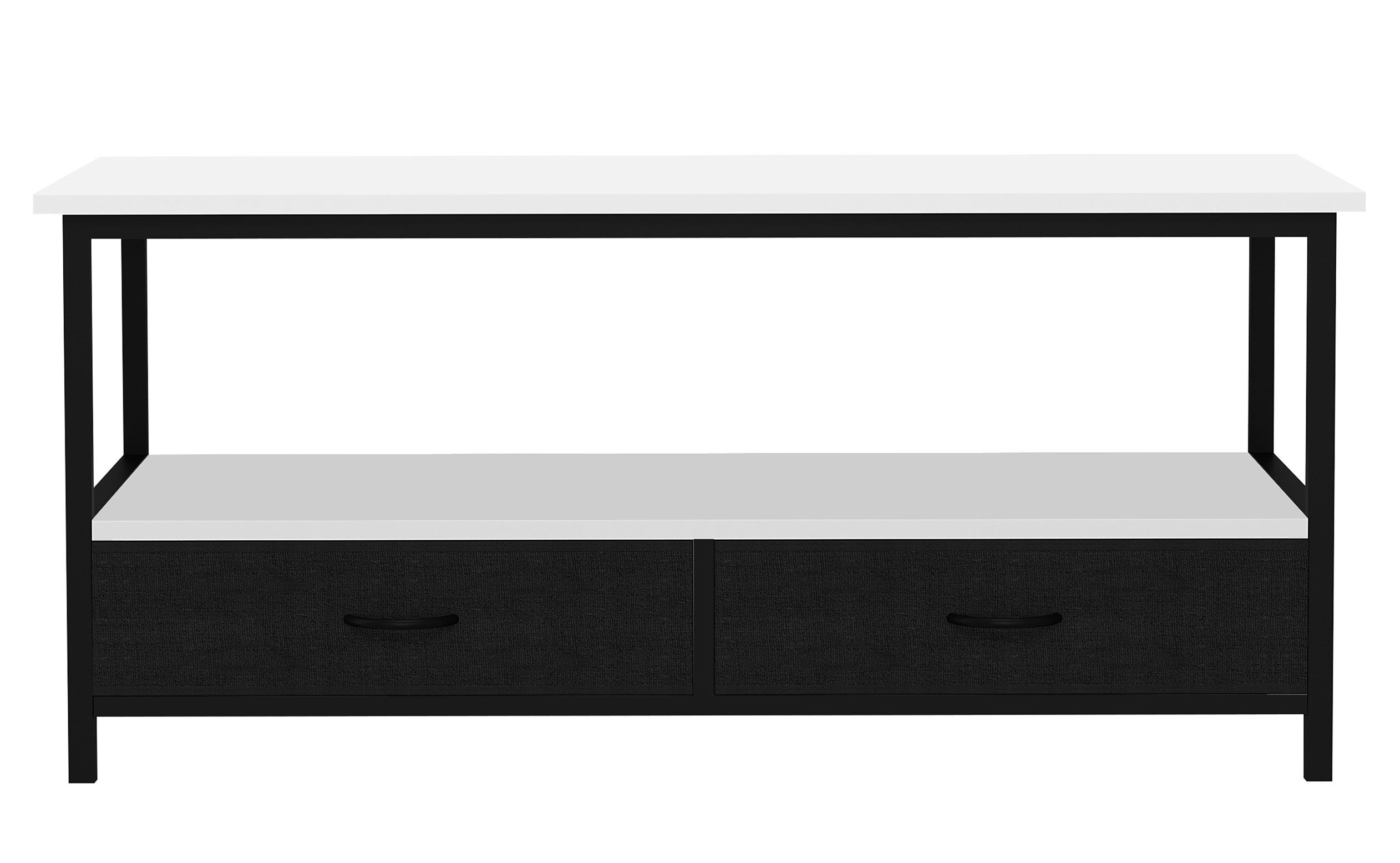 VCM Couchtisch Metall Holz Schublade Sofatisch günstig online kaufen