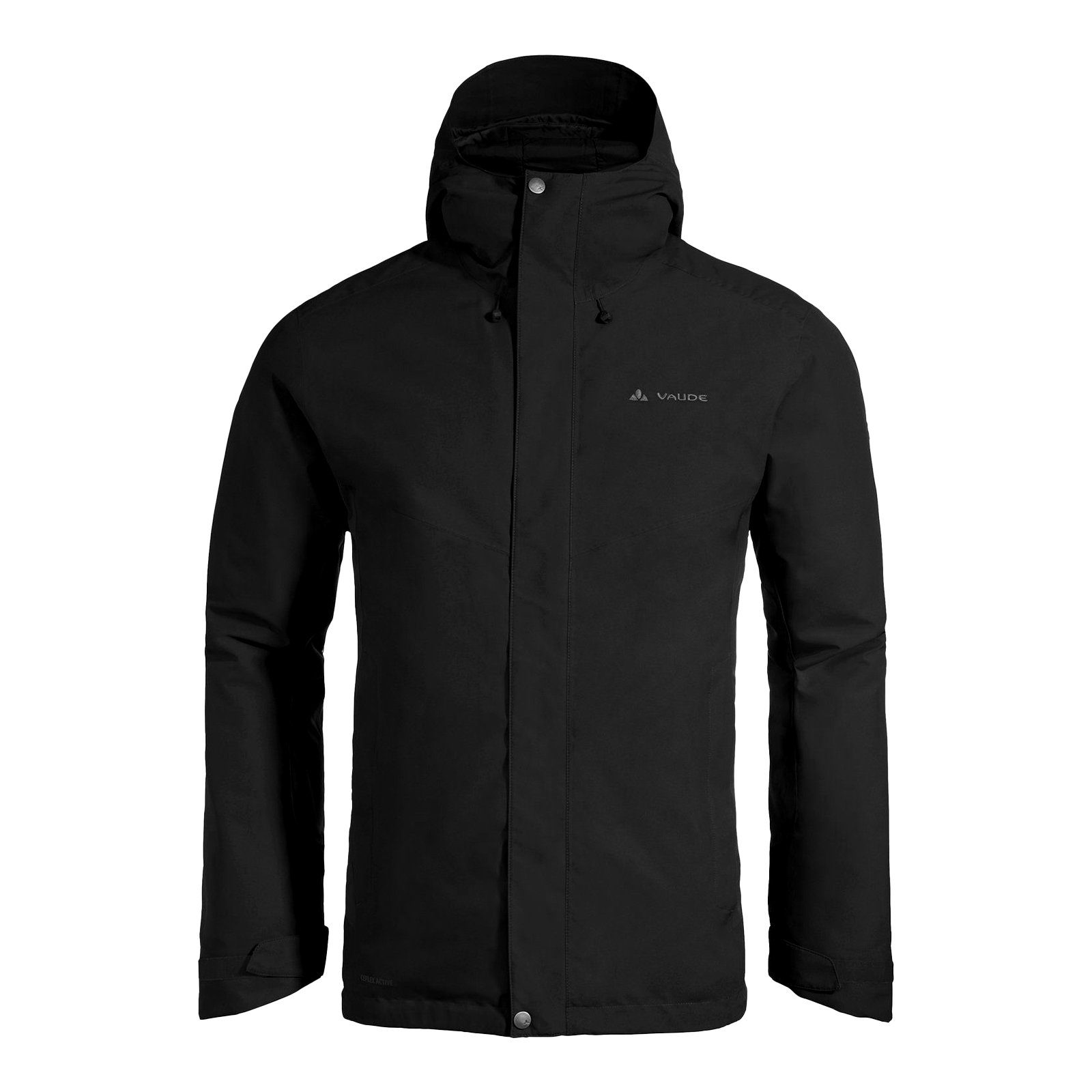 VAUDE Winterjacke Rosemoor Padded Jacket mit verstellbarer Kapuze black