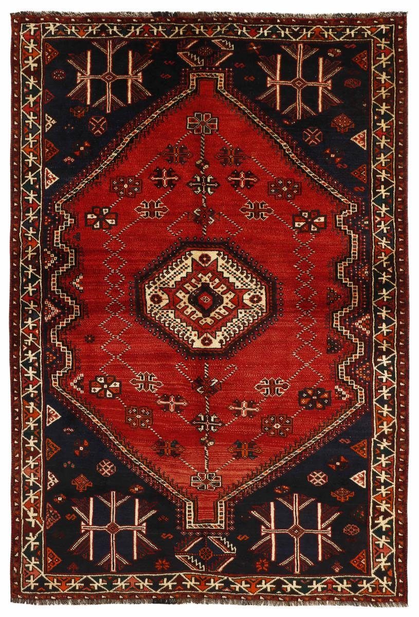 Orientteppich Shiraz 174x255 Handgeknüpfter Orientteppich / Perserteppich, Nain Trading, rechteckig, Höhe: 10 mm