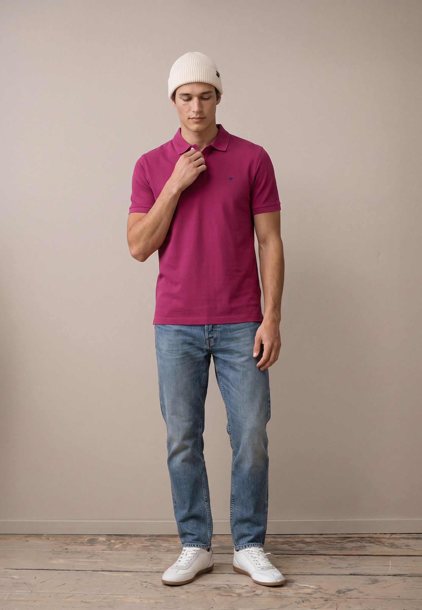 FYNCH-HATTON Poloshirt mit Logo-Stickerei – Bild 4 von 5