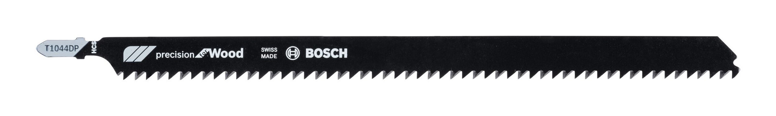 BOSCH Stichsägeblatt (3 Stück), T 1044 - Wood Precision DP for 3er-Pack