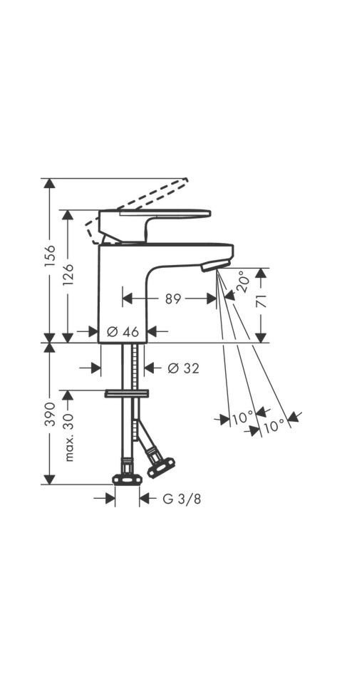 Thumbnail - hansgrohe Waschtischarmatur