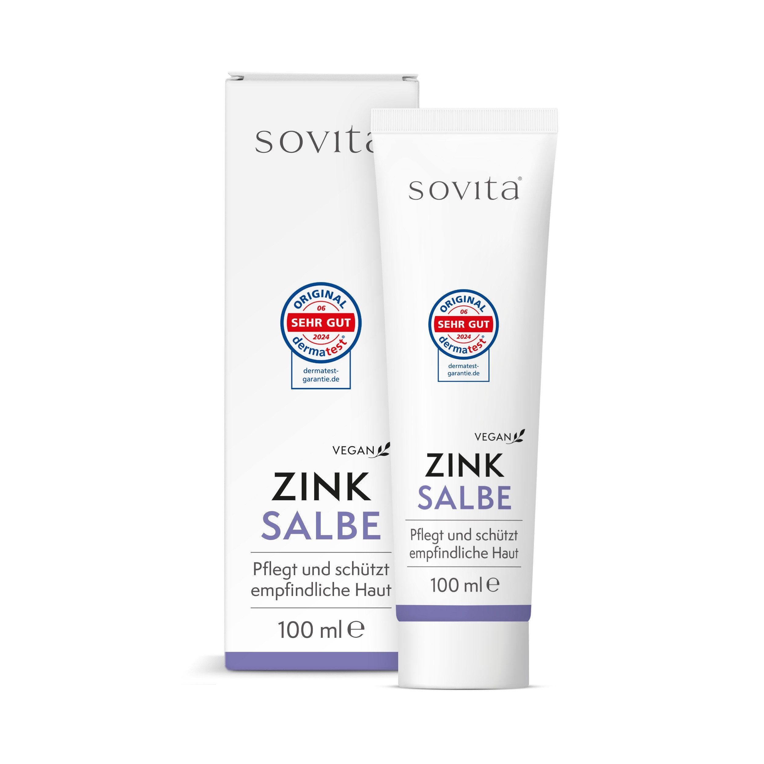 Ascopharm sovita Zink Salbe 100 ml parfümfreie Hautpflege 1, 1 er