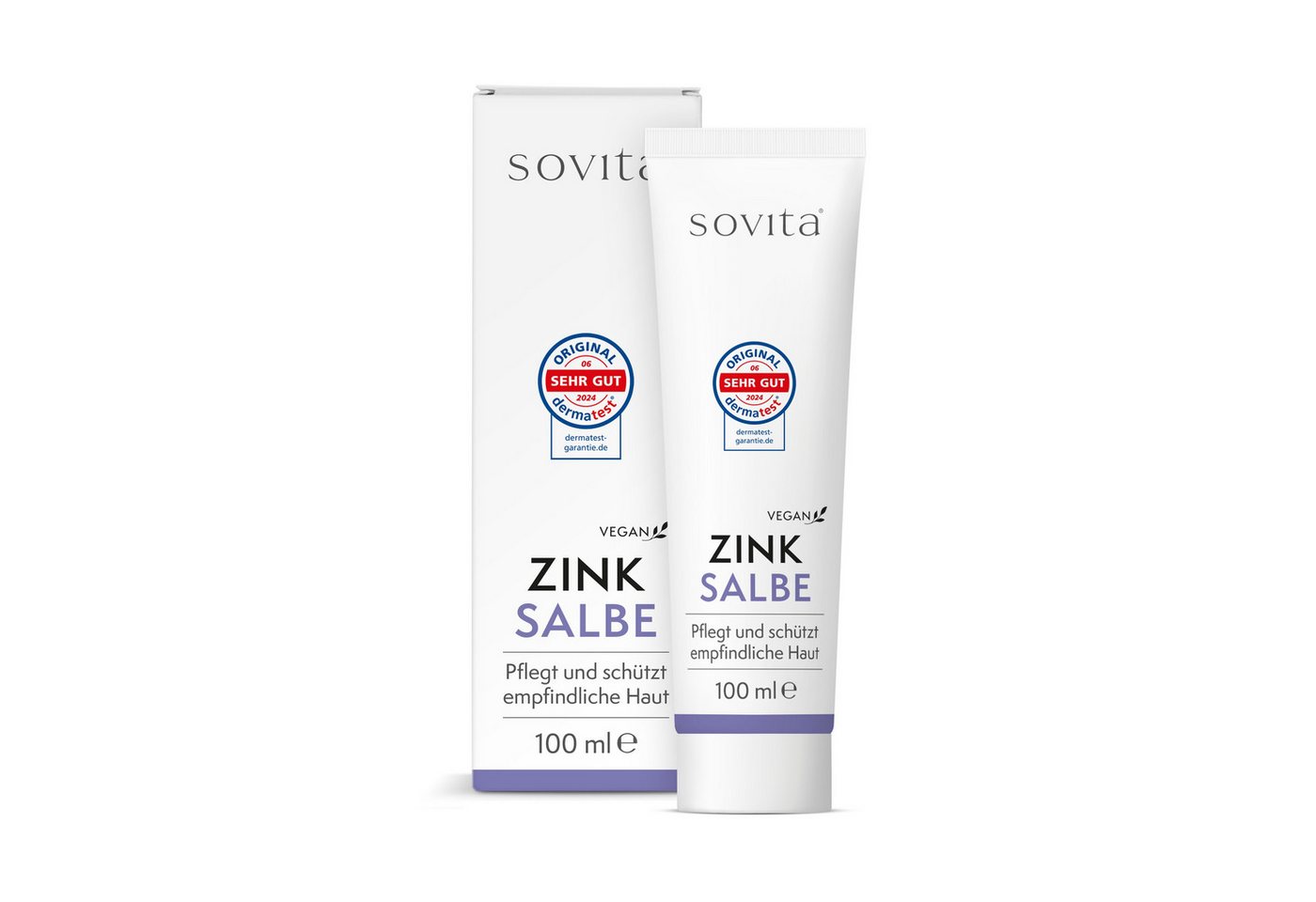 Ascopharm sovita Zink Salbe 100 ml parfümfreie Hautpflege 1, 1 er