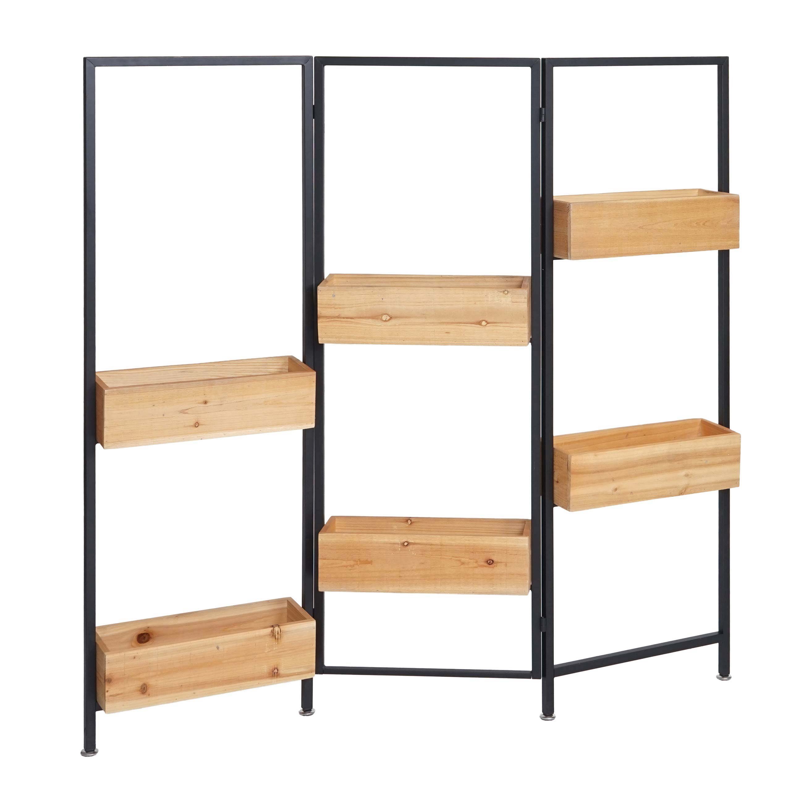 MCW Paravent MCW-L32-R, Mit 6 Pflanzkästen, günstig online kaufen