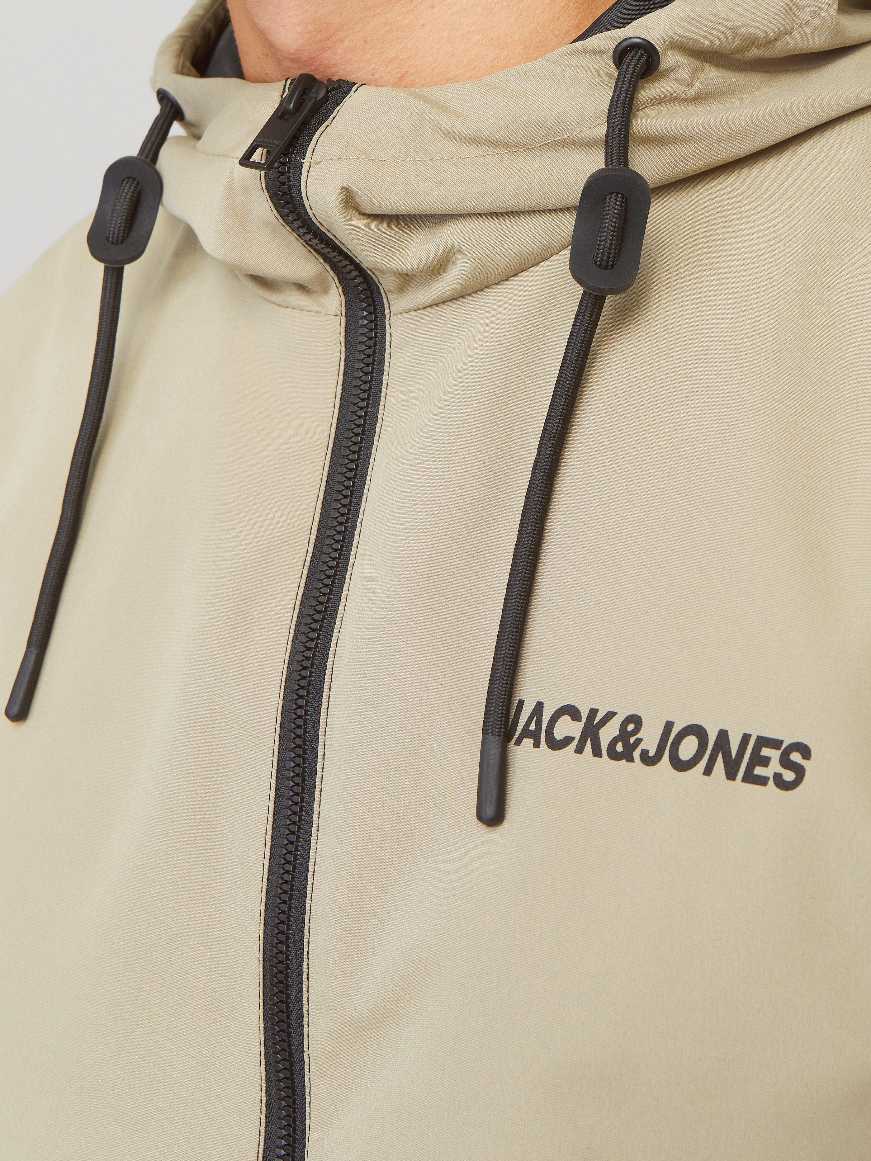 Jack & Jones Blouson JJERUSH mit Kapuze Kunstfaser, regular fit