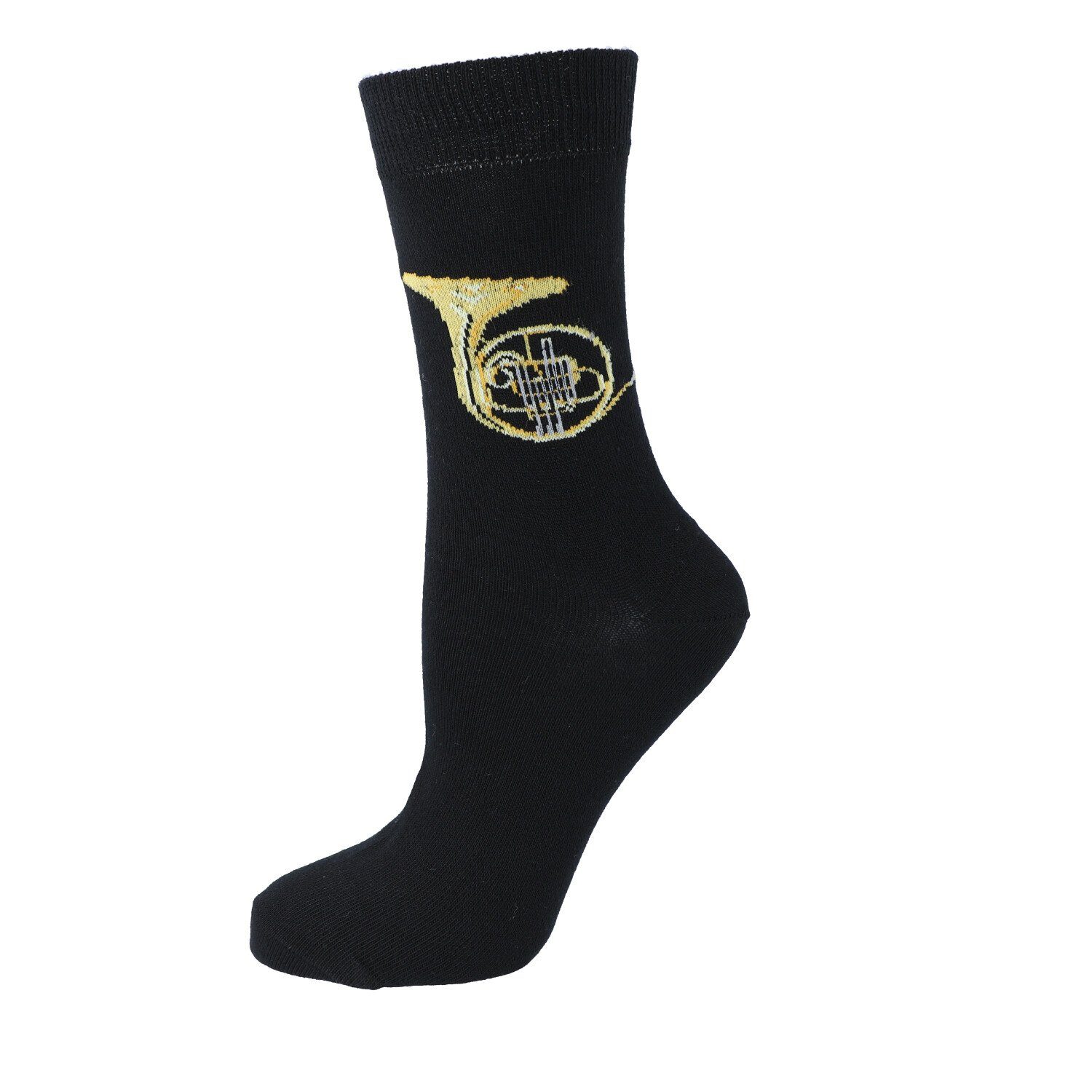 (1-Paar) Musik, Musikboutique Horn Freizeitsocken