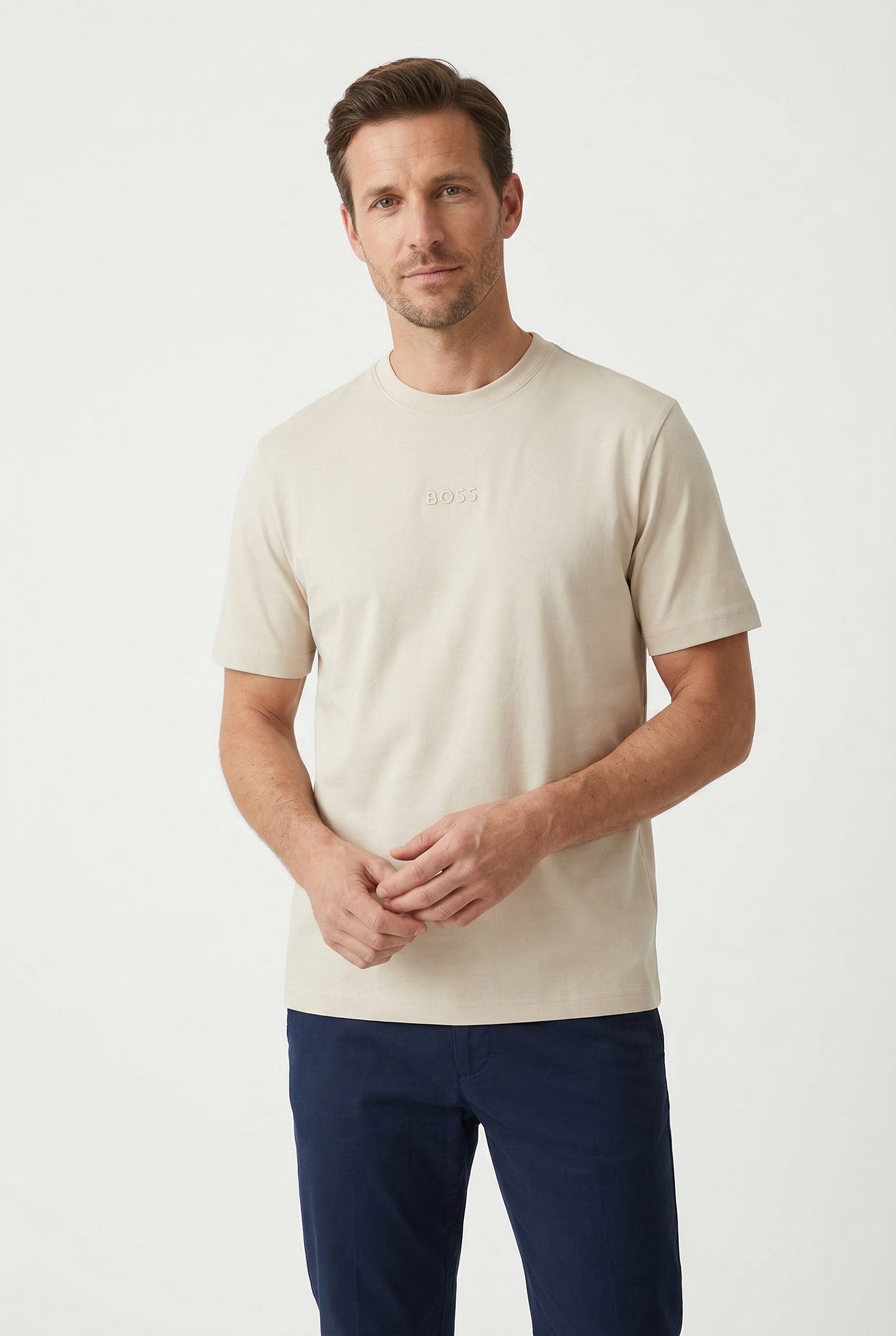 BOSS GREEN T-Shirt Tee mit Rundhalsausschnitt günstig online kaufen
