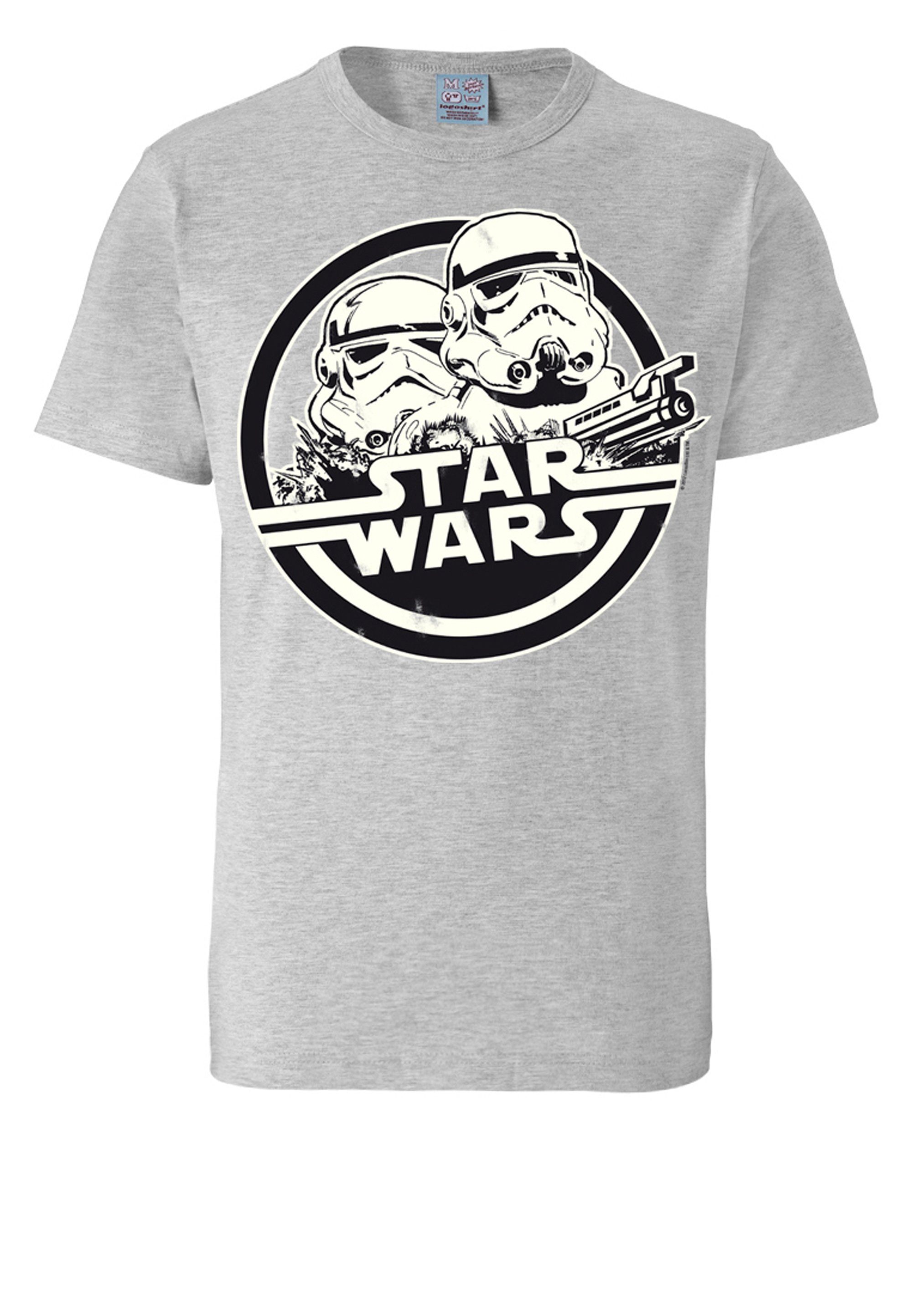 LOGOSHIRT T-Shirt Star Wars - Stormtrooper mit lizenziertem Print