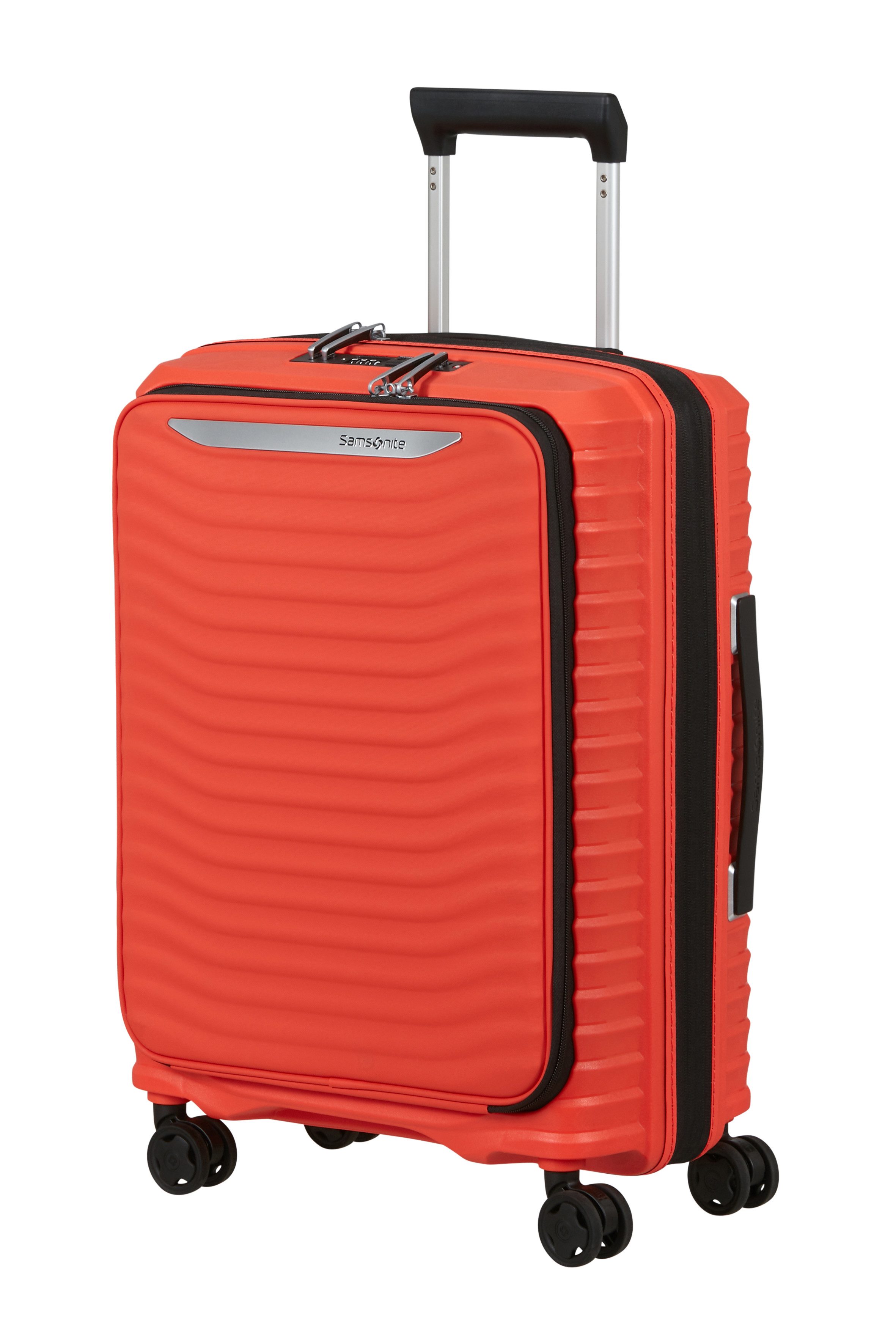 Samsonite Hartschalen-Trolley UPSCAPE 55 mit Frontfach, 4 Rollen, mit Volumenerweiterung, mit Tragegriff oben und seitlich