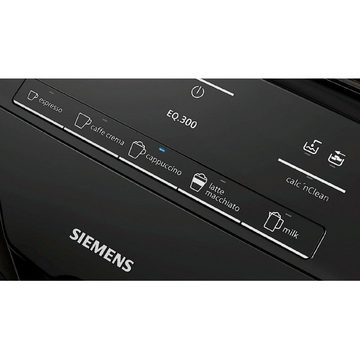 SIEMENS Kaffeevollautomat TI35A209RW EQ.300 - Kaffeevollautomat - schwarz