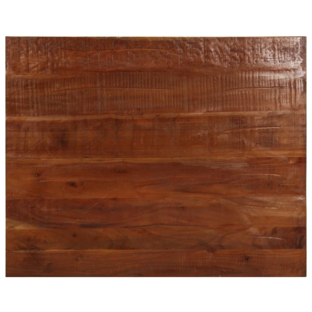 vidaXL Tischplatte, Tischplatte 110x80x2,5 cm Rechteckig Altholz Massiv