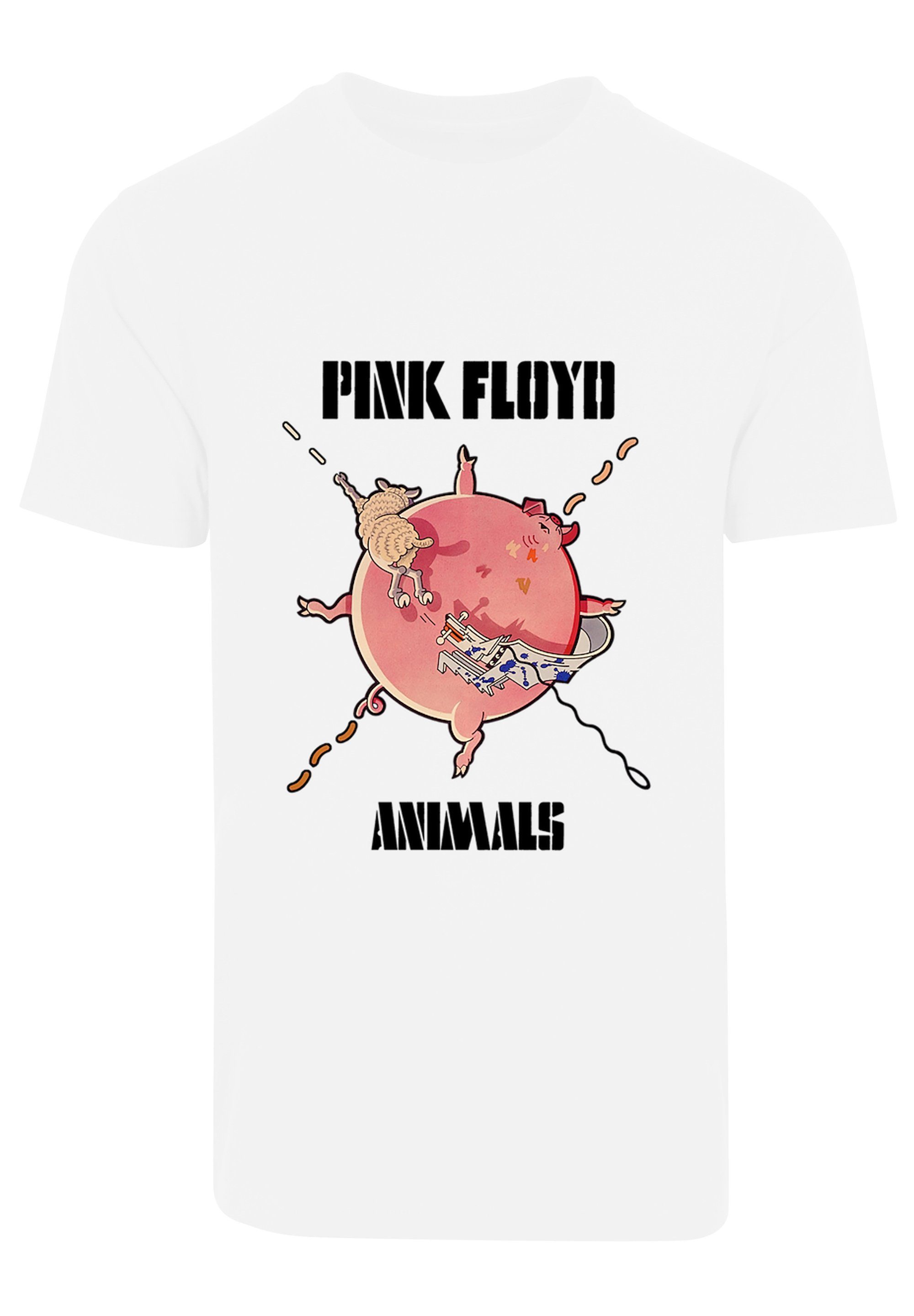 F4NT4STIC T-Shirt Pink Floyd Fat Pig - Premium Rock Metal Musik Fan Merch  Herren,Premium Merch,Regular-Fit,Basic,Bandshirt