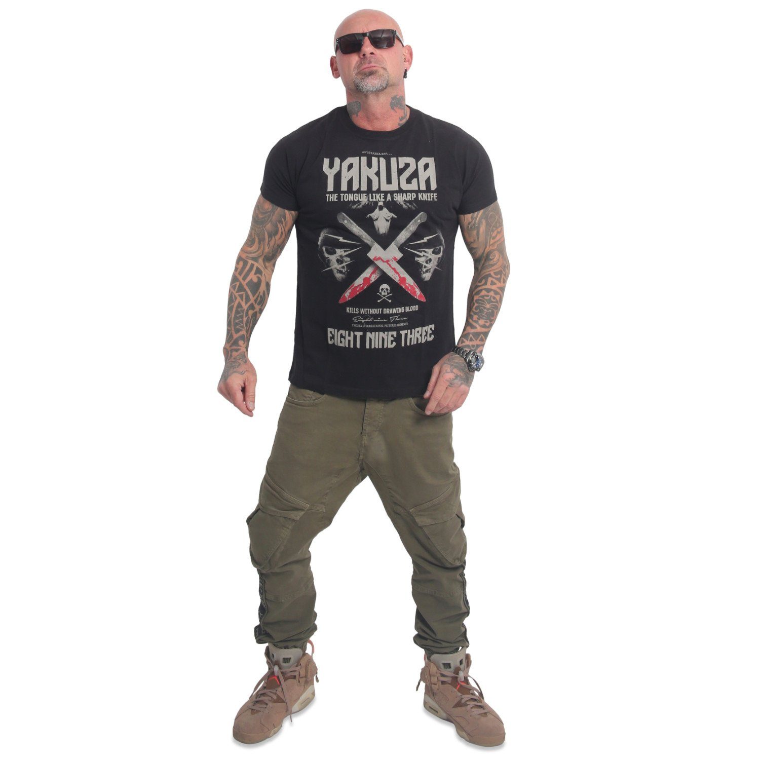YAKUZA T-Shirt Sharp Knife