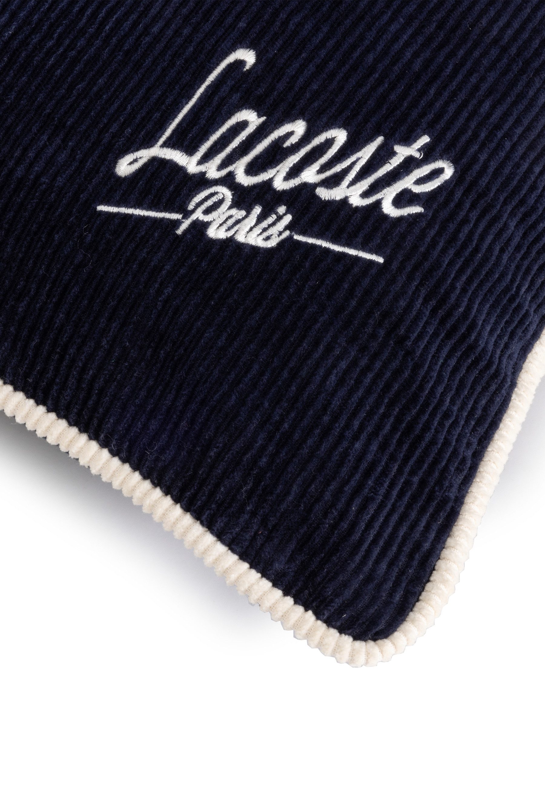 Lacoste Dekokissen LVETVET, Gesticktes Logo auf der Vorderseite