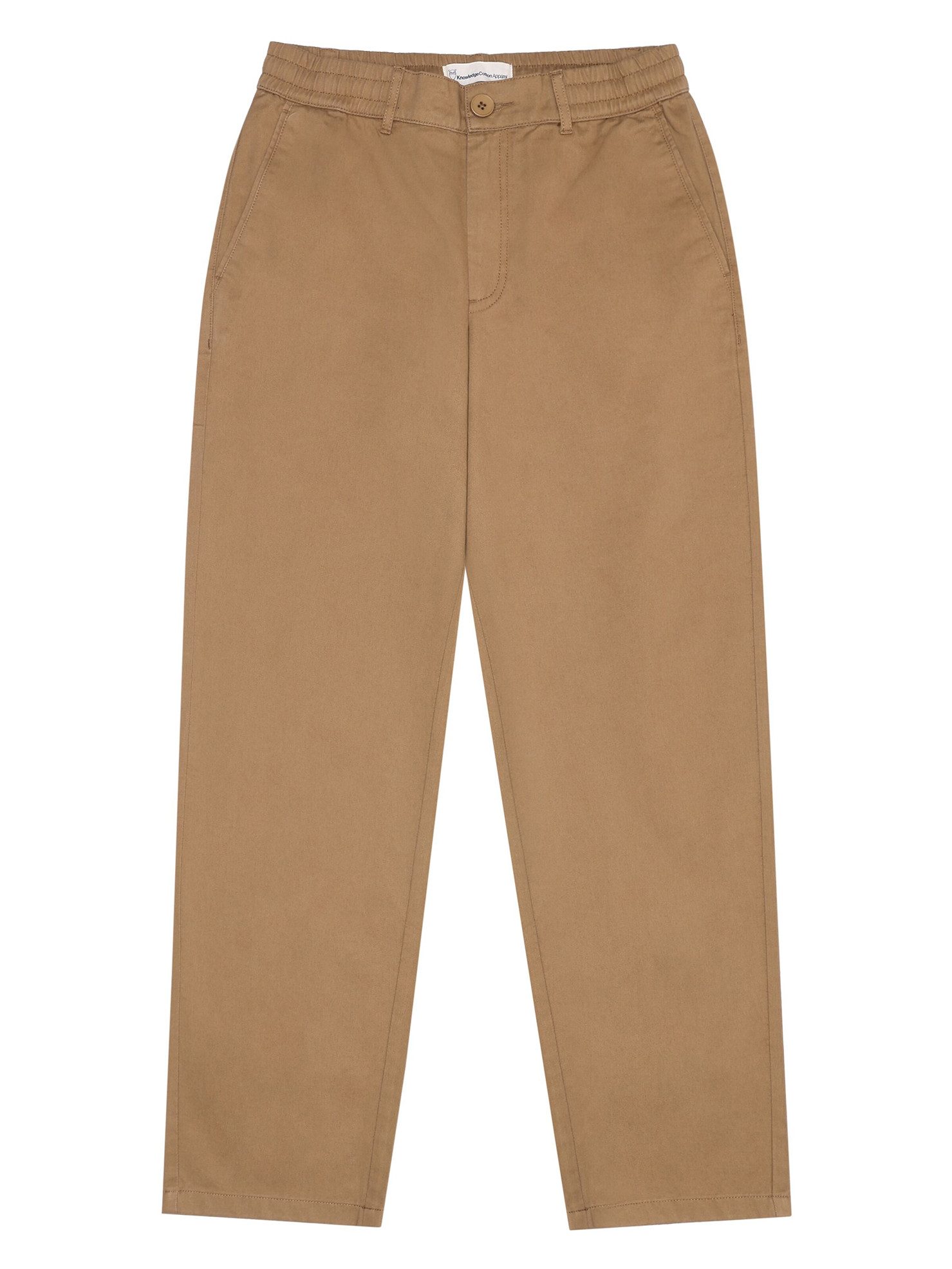 KnowledgeCotton Apparel Chinohose CHLOE barrel mid-rise twill chino