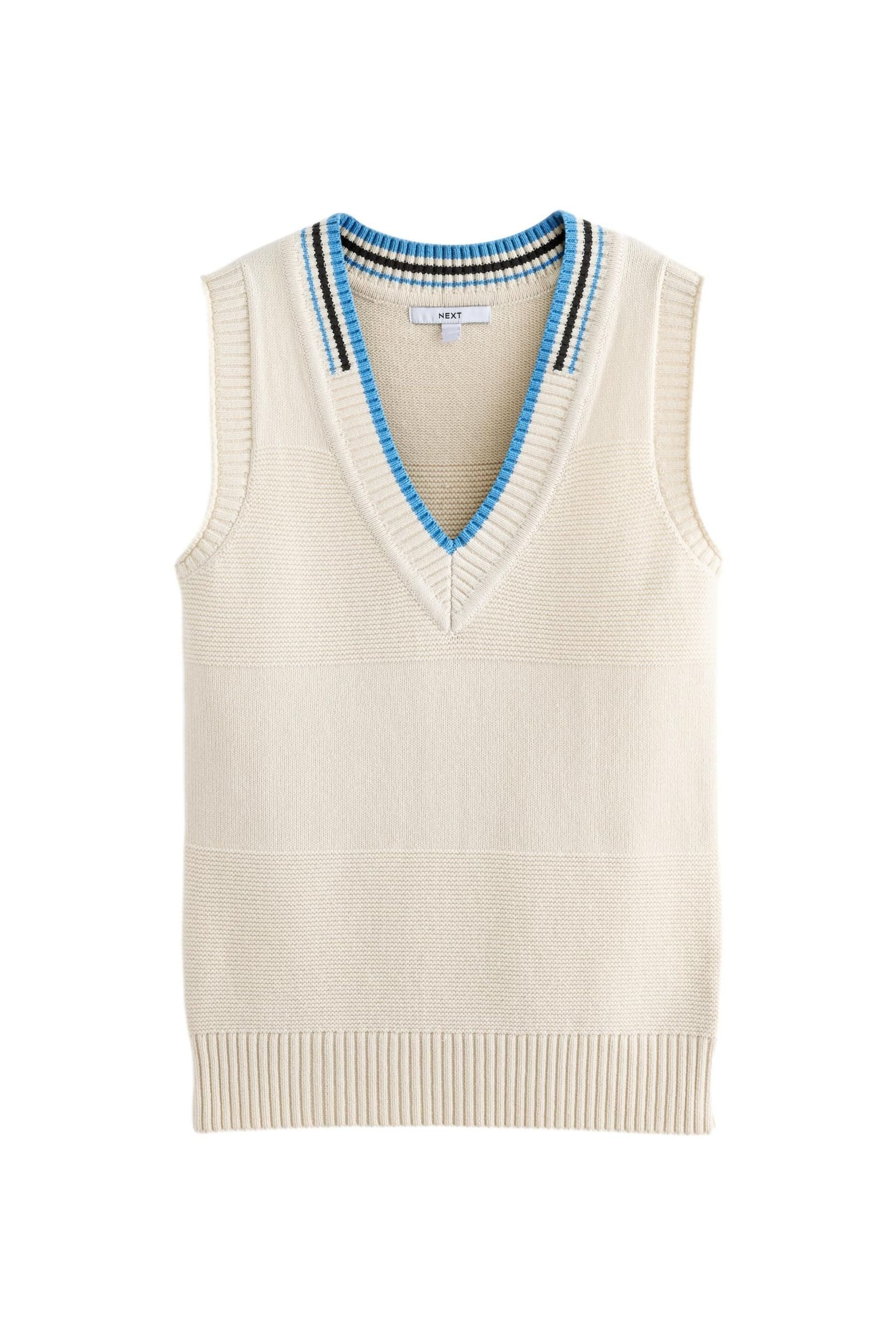 Next Stricktop Gestricktes Tanktop mit V-Ausschnitt günstig online kaufen