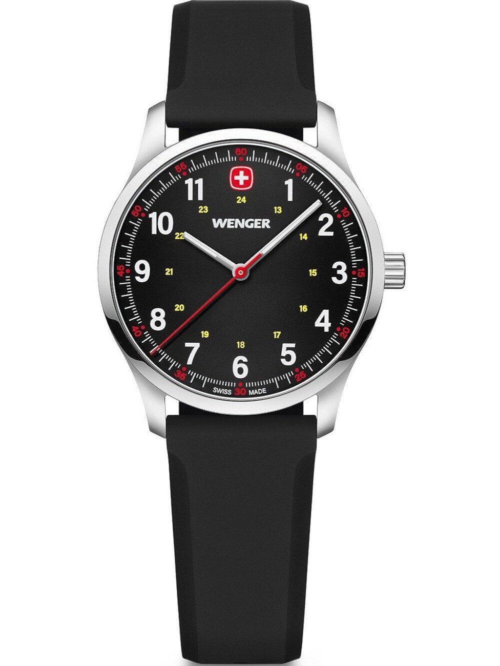 Wenger Quarzuhr Wenger 01.1421.127 Damenuhr City Sport 34mm 5ATM Wenger 01.1421.127 Damenuhr City Sport 34mm 5ATM