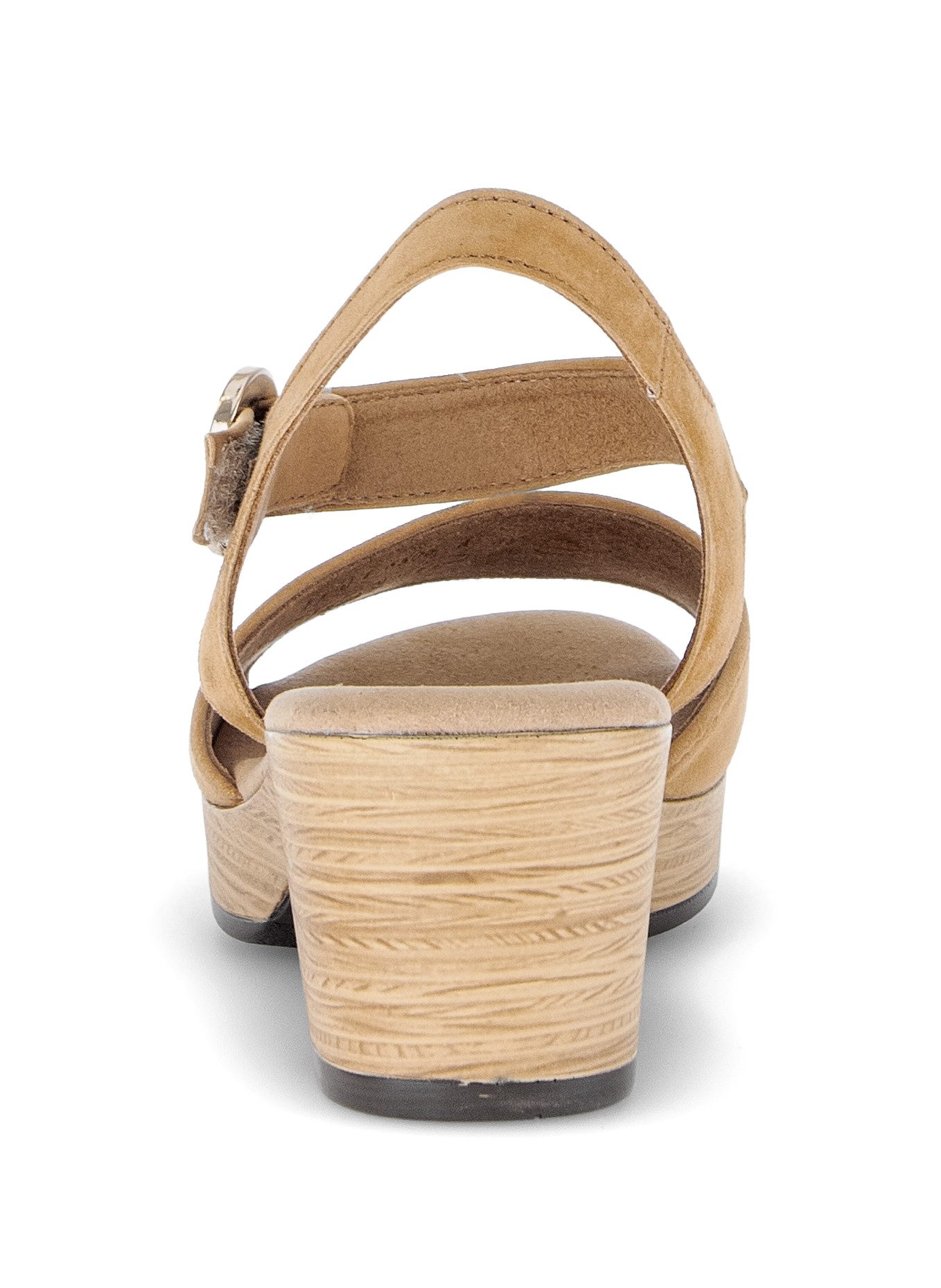 Gabor KRETA Sandalette, Blockabsatz, Sommerschuh, Riemchensandale in Komfortweite G (weit)