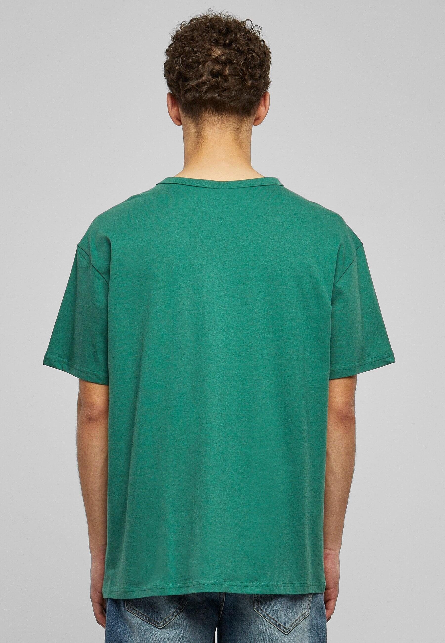 URBAN CLASSICS T-Shirt Herren Organic Basic leaf (1-tlg) Tee