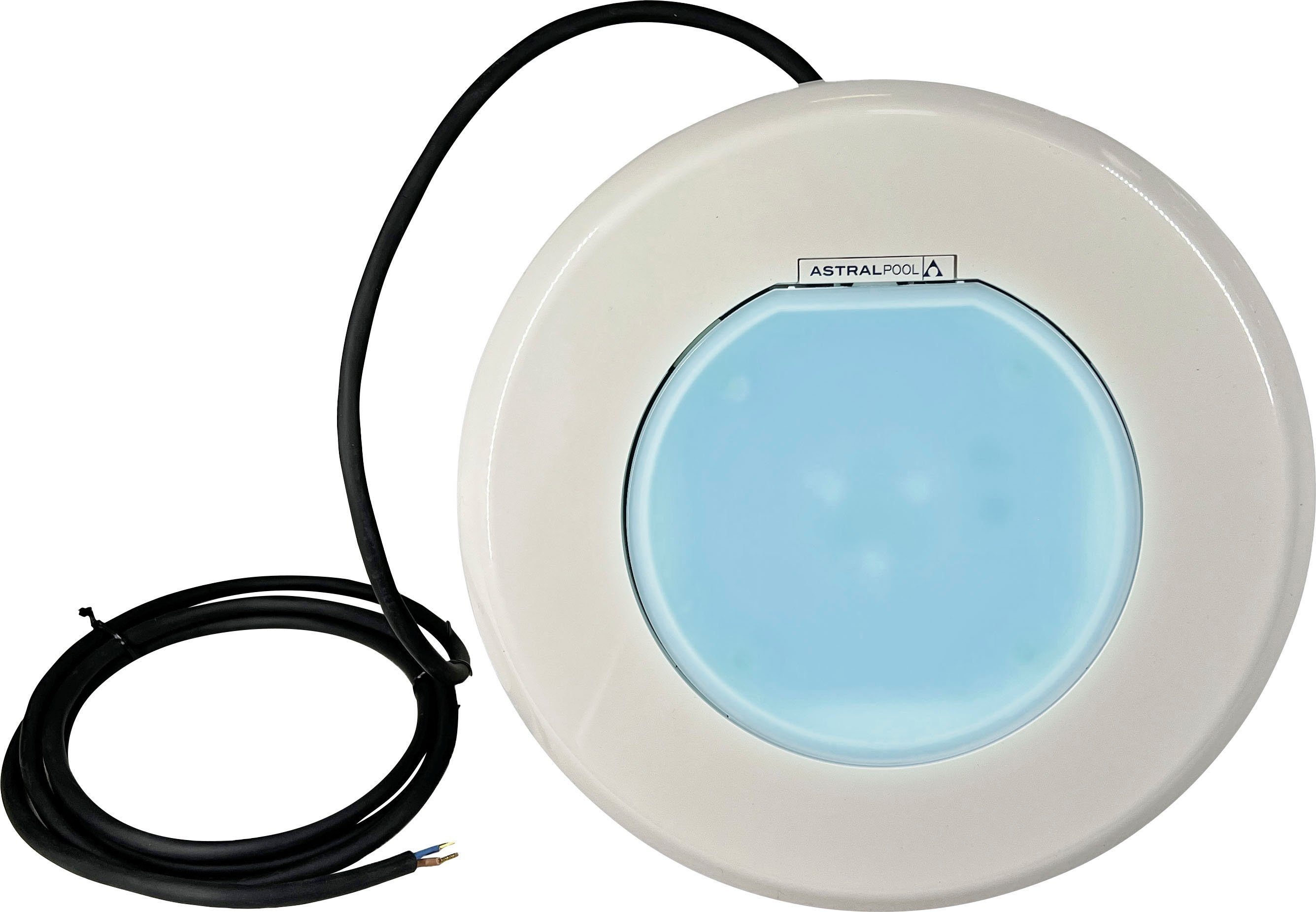 KWAD Pool-Lampe LED Scheinwerfer, LED fest integriert, Neutralweiß, weiß