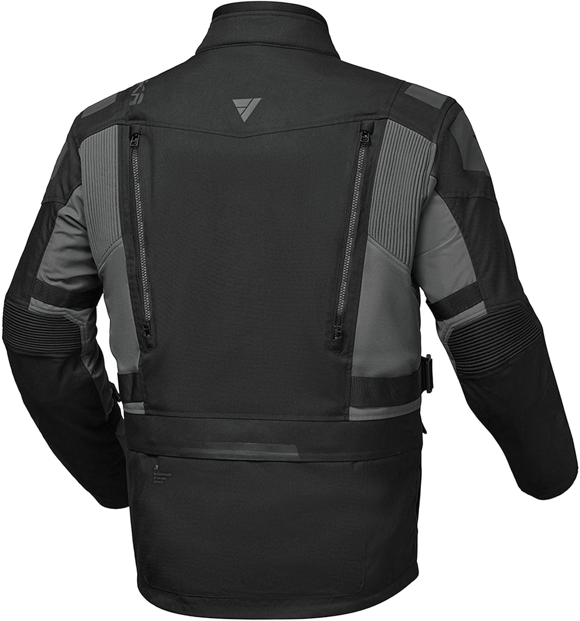 Modeka Motorradjacke Aeris II Motorrad-Textiljacke Airbag vorbereitet,Verbindungsreißverschluss,Ellenbogenprotektore – Bild 2 von 5