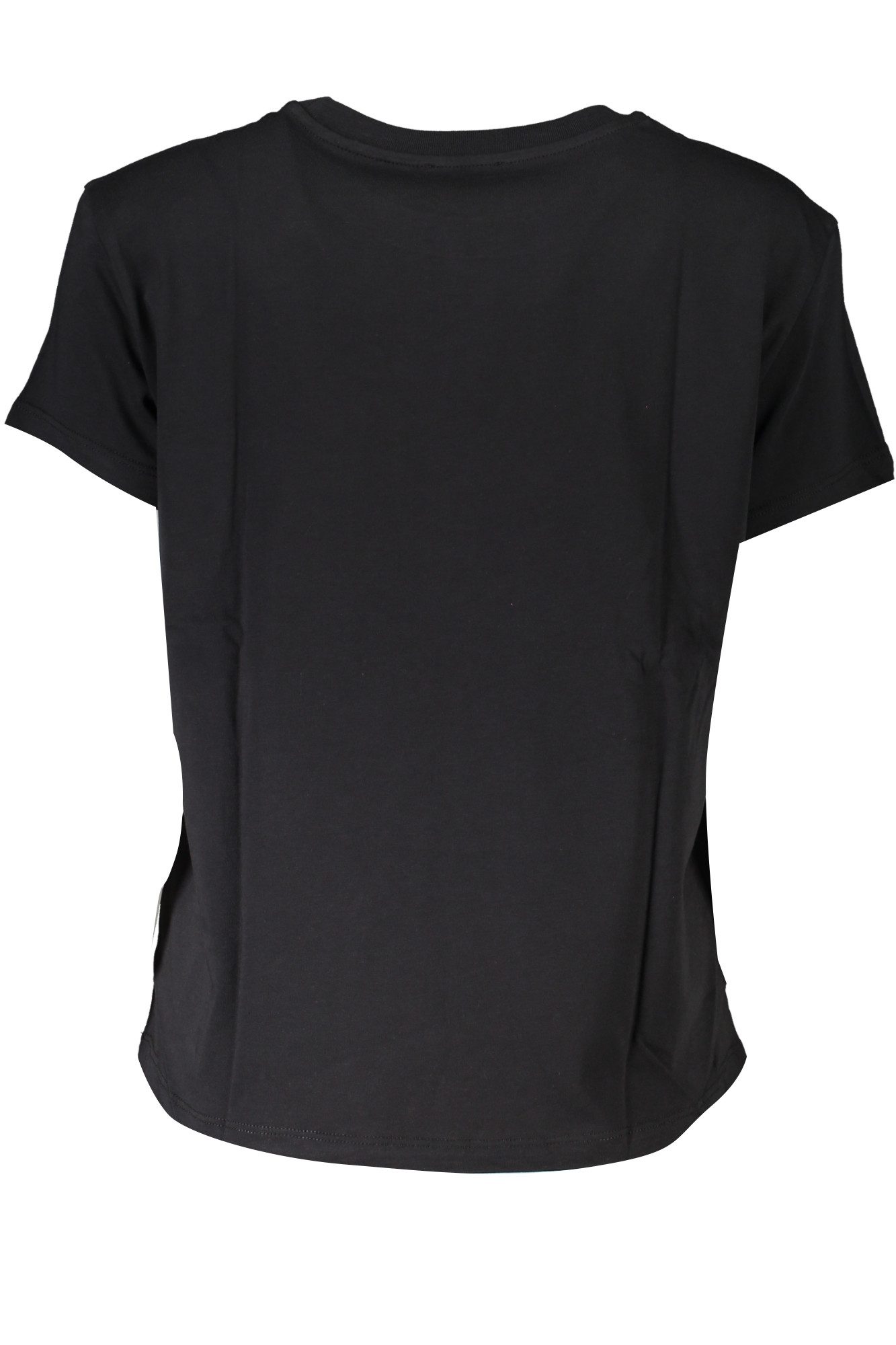 Patrizia Pepe T-Shirt Damen T-Shirt schwarz aus Bio-Baumwolle mit Print