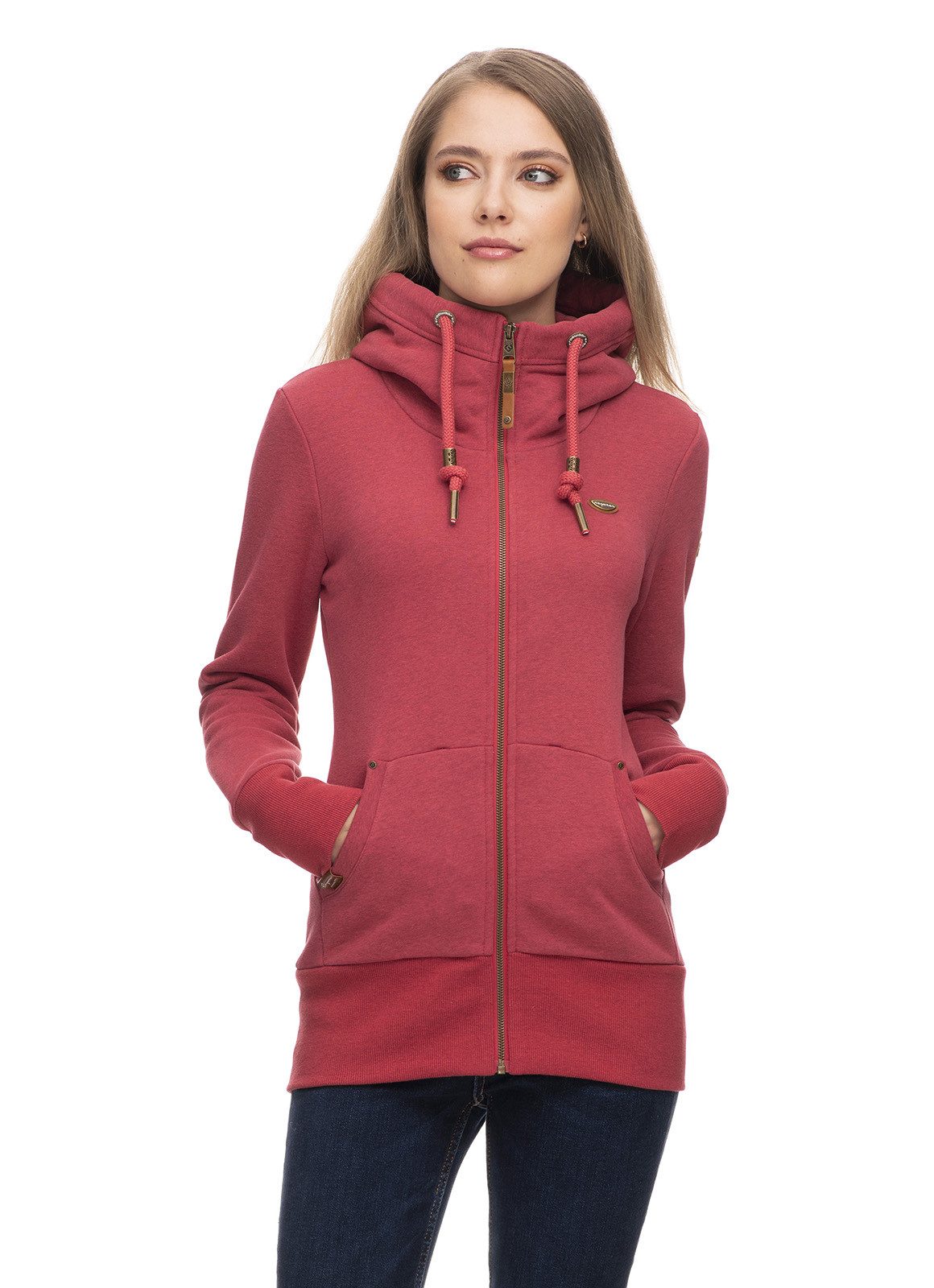 Ragwear Kapuzensweatjacke Damen Neska Zip günstig online kaufen