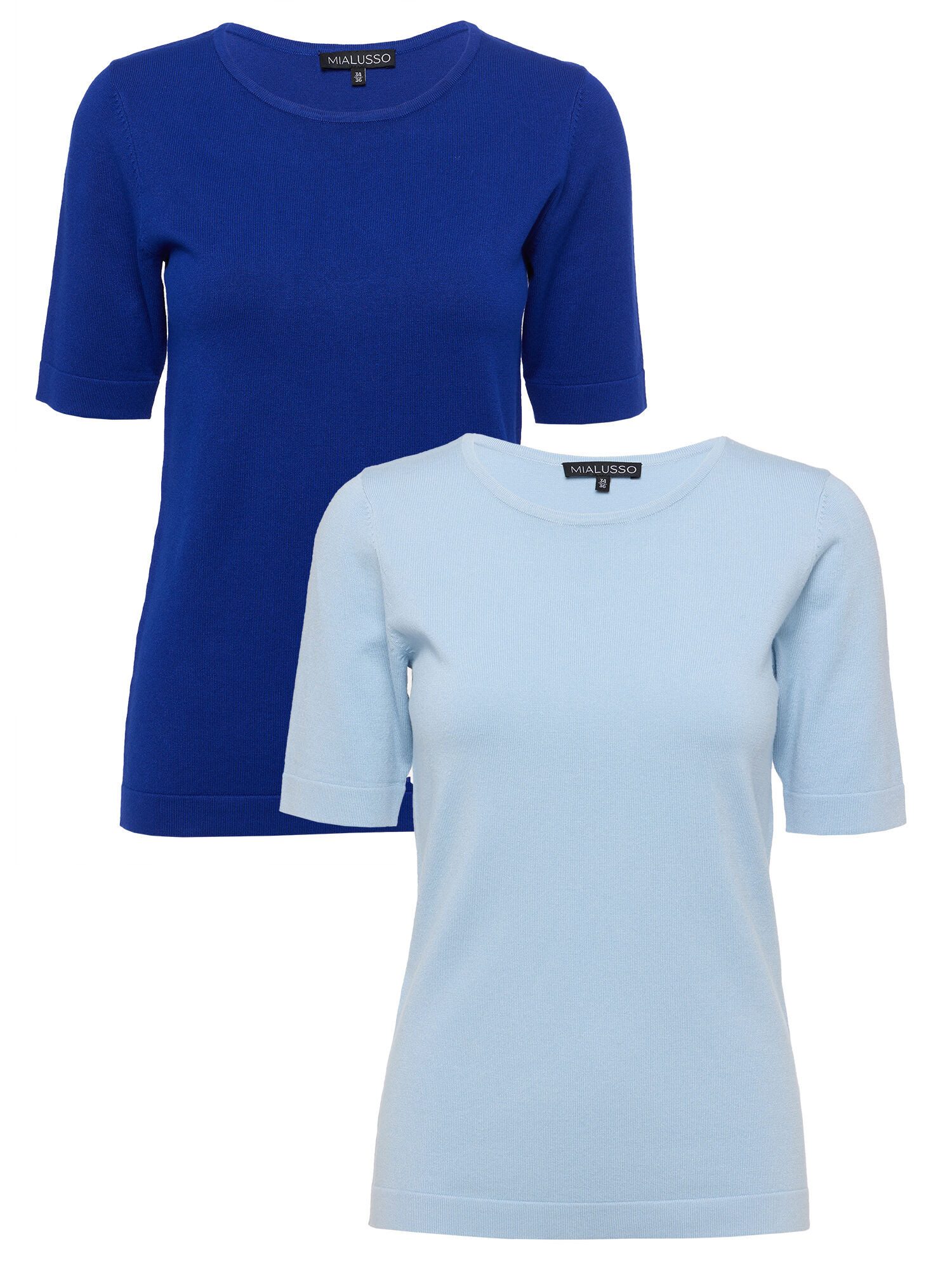 MIALUSSO Kurzarmpullover T-Shirt (2er-Set, 2-tlg) im günstig online kaufen