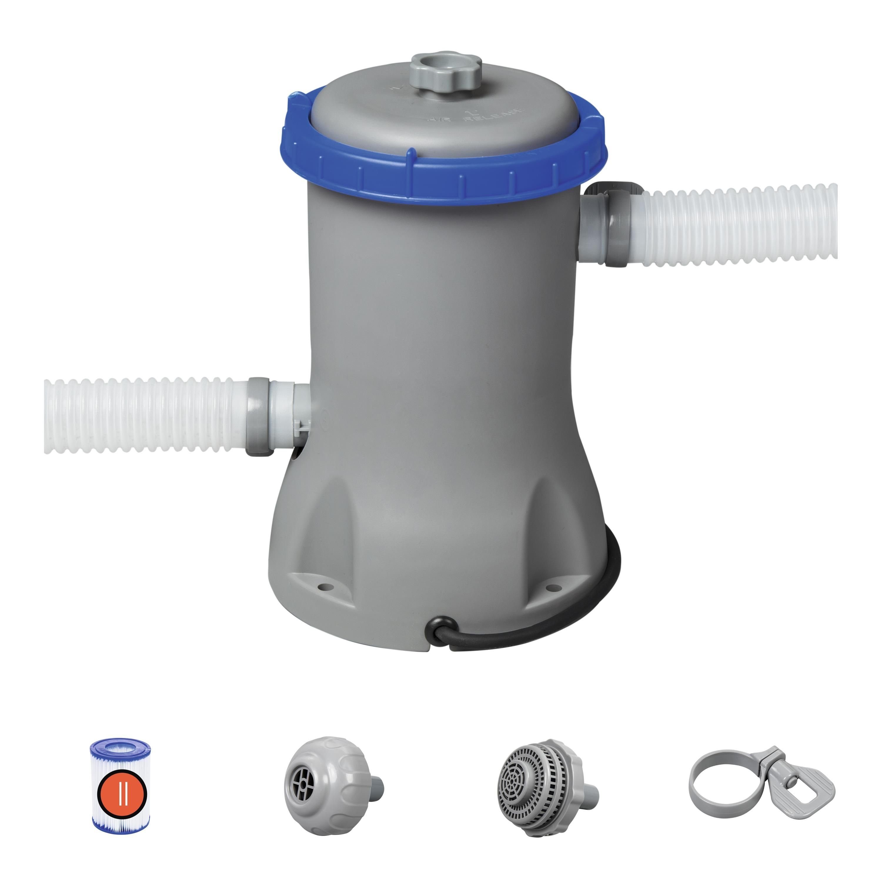 BESTWAY Pool-Filterpumpe »Flowclear Filterpumpe« (Set, Filterpumpe, Filterkartusche ...