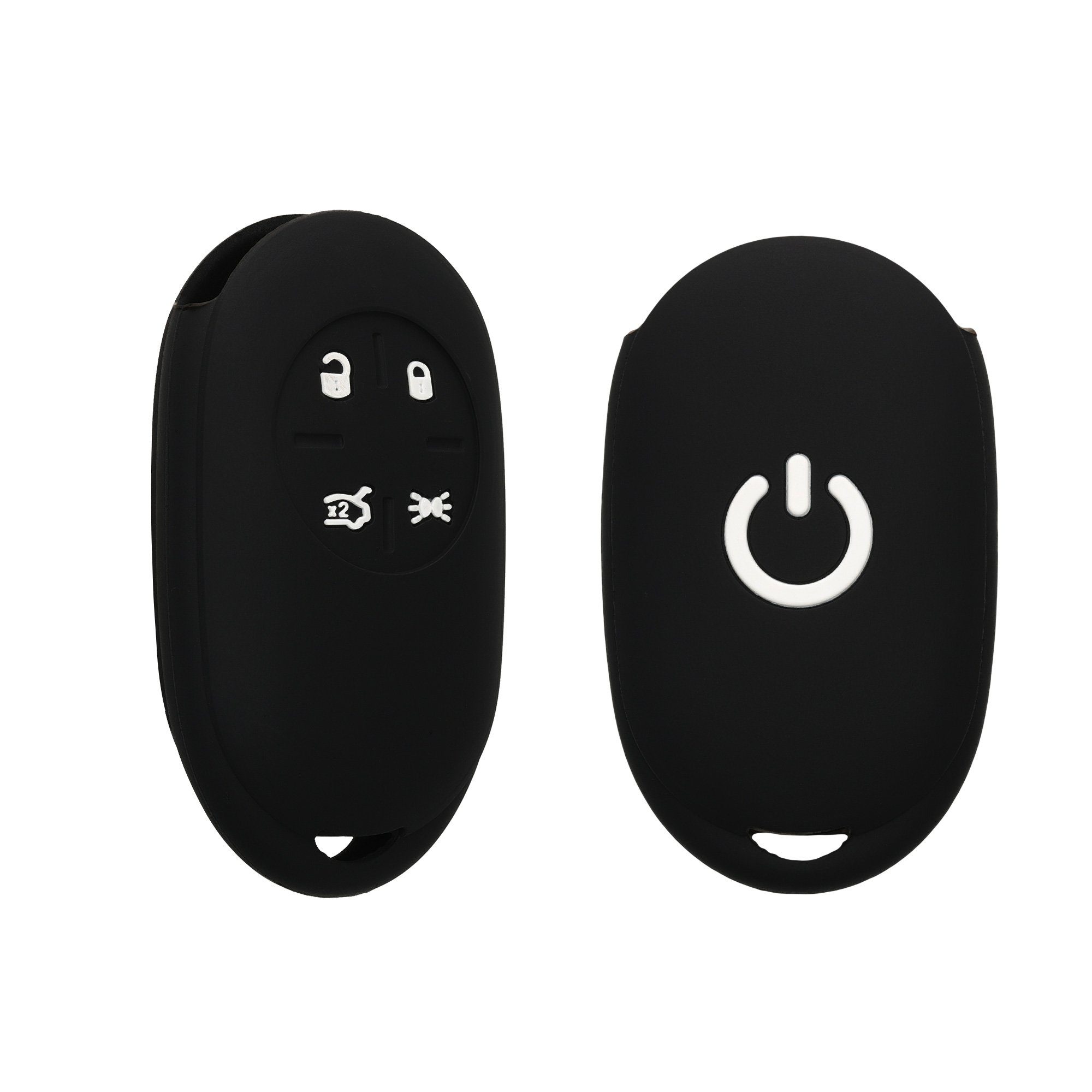 kwmobile Schlüsseltasche Autoschlüssel Silikon Cover Case für, Hülle Schlüsselhülle Schlüssel