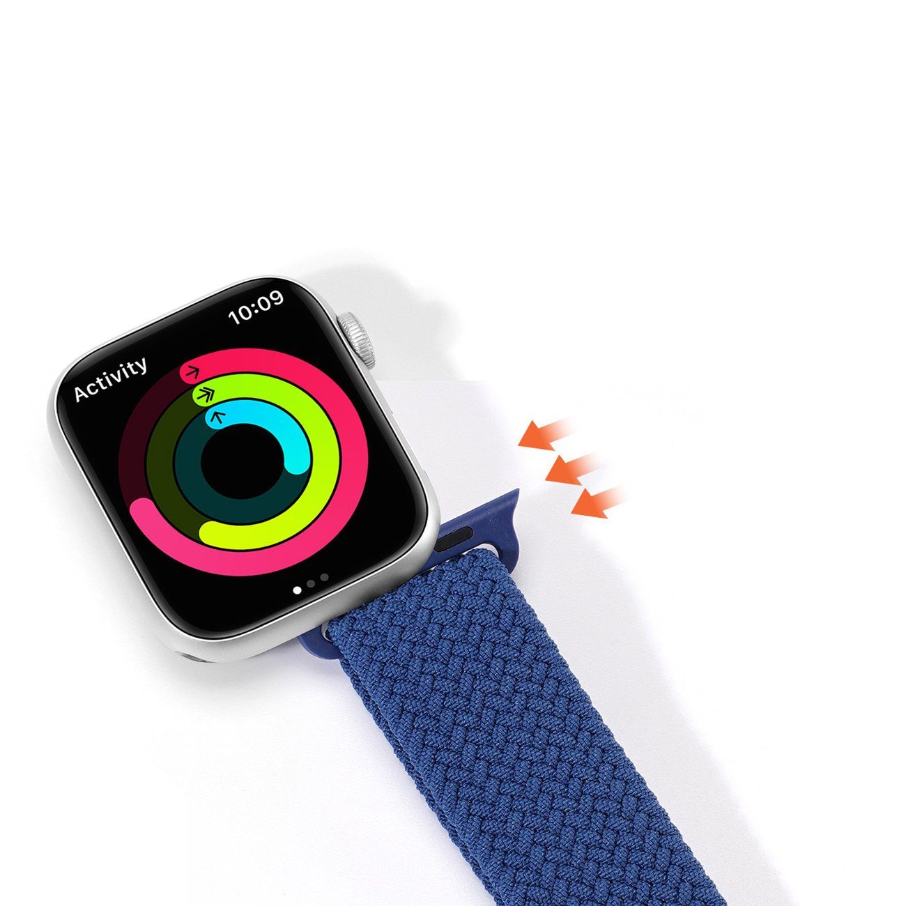 Armband (Mixture Schleifenarmband II Version) Dux Uhrenarmband Apple Watch) Dunkelblau Strap Ducis für