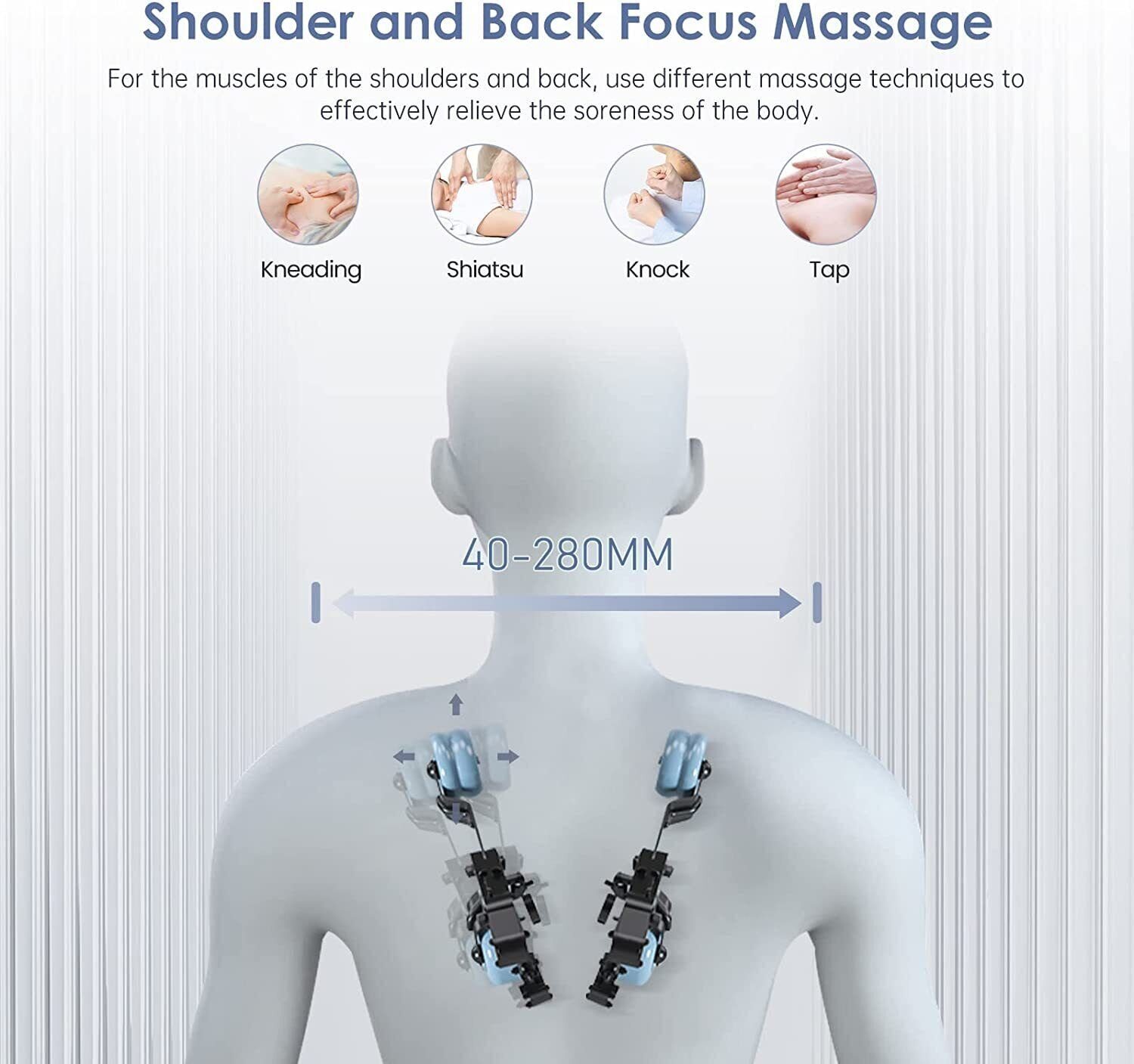 (1-St) Massagesessel Bluetooth Sessel Sofort 3D Liege Display Körper Luxus JVmoebel Massagesessel