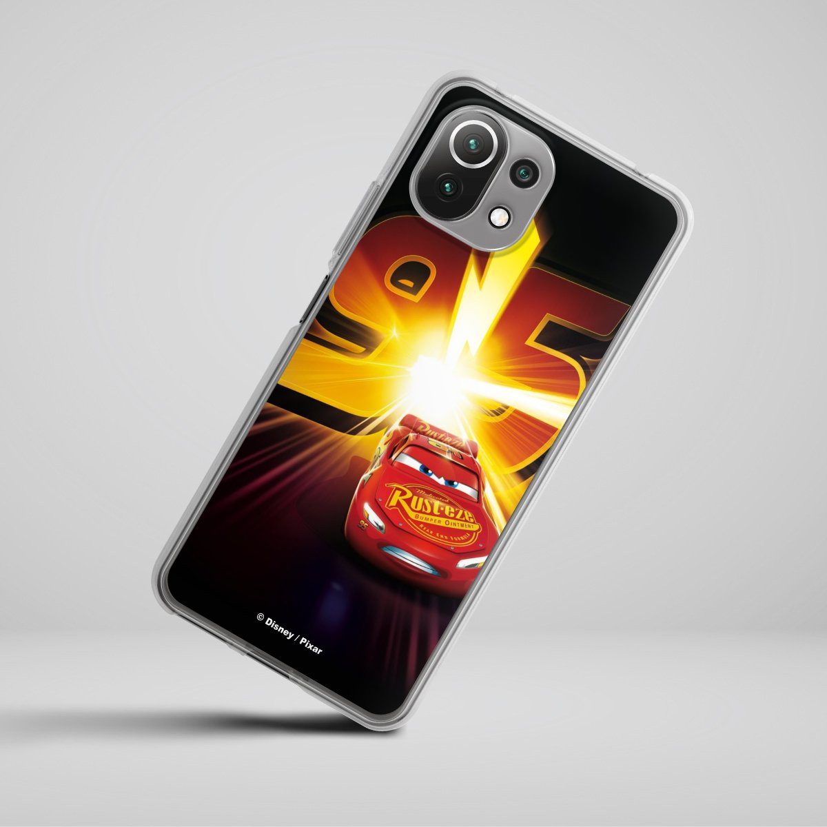 DeinDesign Handyhülle Offizielles Lizenzprodukt Cars Lightning Mcqueen 95 Cars3 Lightning 95, Xiaomi Mi 11 Lite 5G Silikon Hülle Bumper Case Handy Schutzhülle