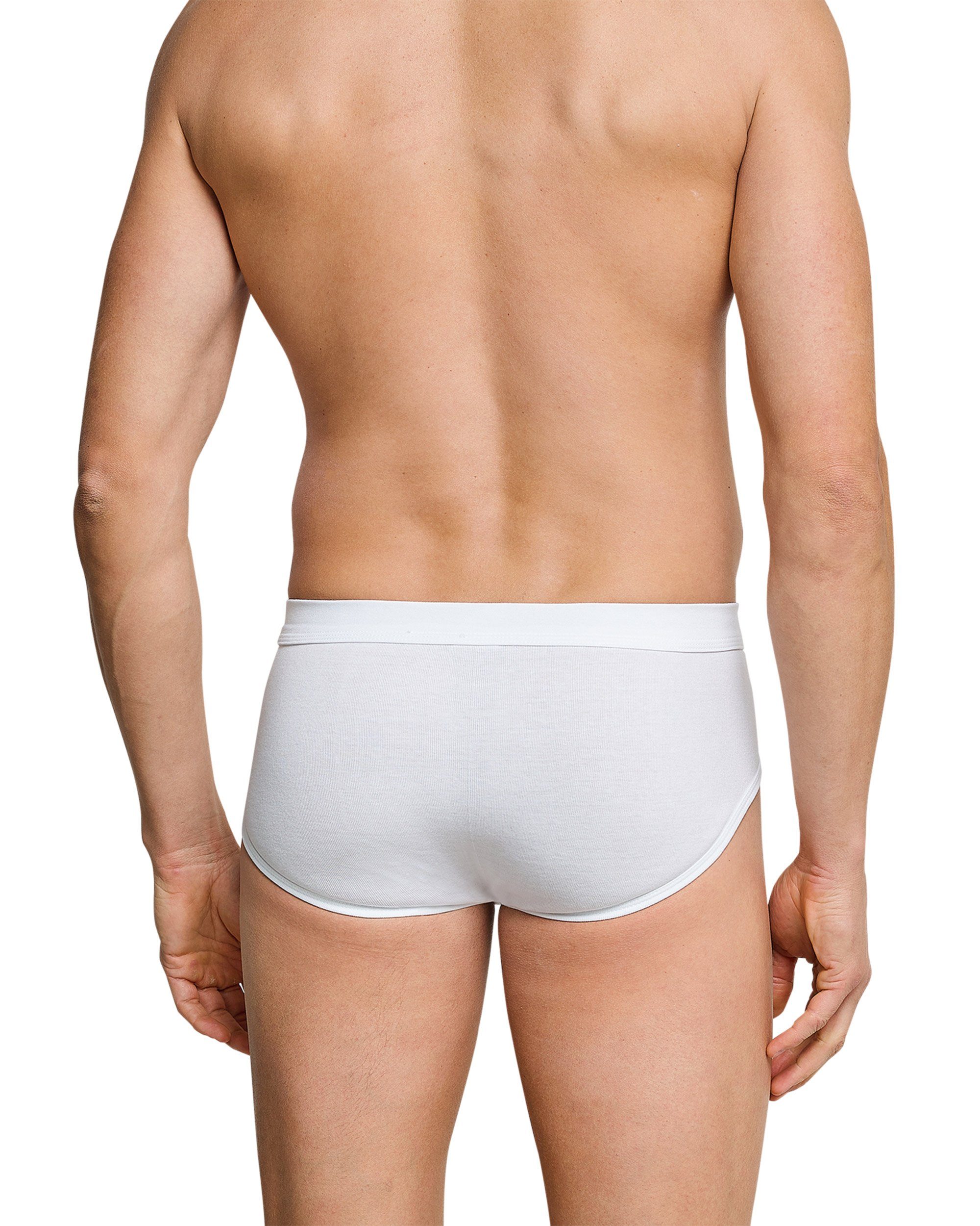 Schiesser Slip Cotton Essentials Feinripp Sportslip günstig online kaufen