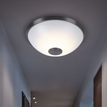 WOFI LED Deckenleuchte, Leuchtmittel inklusive, Warmweiß, Deckenleuchte Deckenlampe Wohnzimmerleuchte LED weiß rund Schlafzimmer