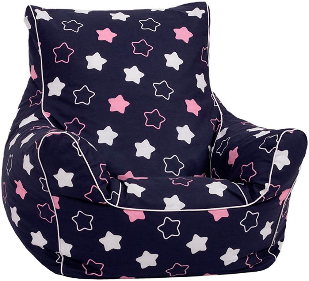 Knorrtoys® Sitzsack Star, blue pink, für Kinder, Made in Europe günstig online kaufen