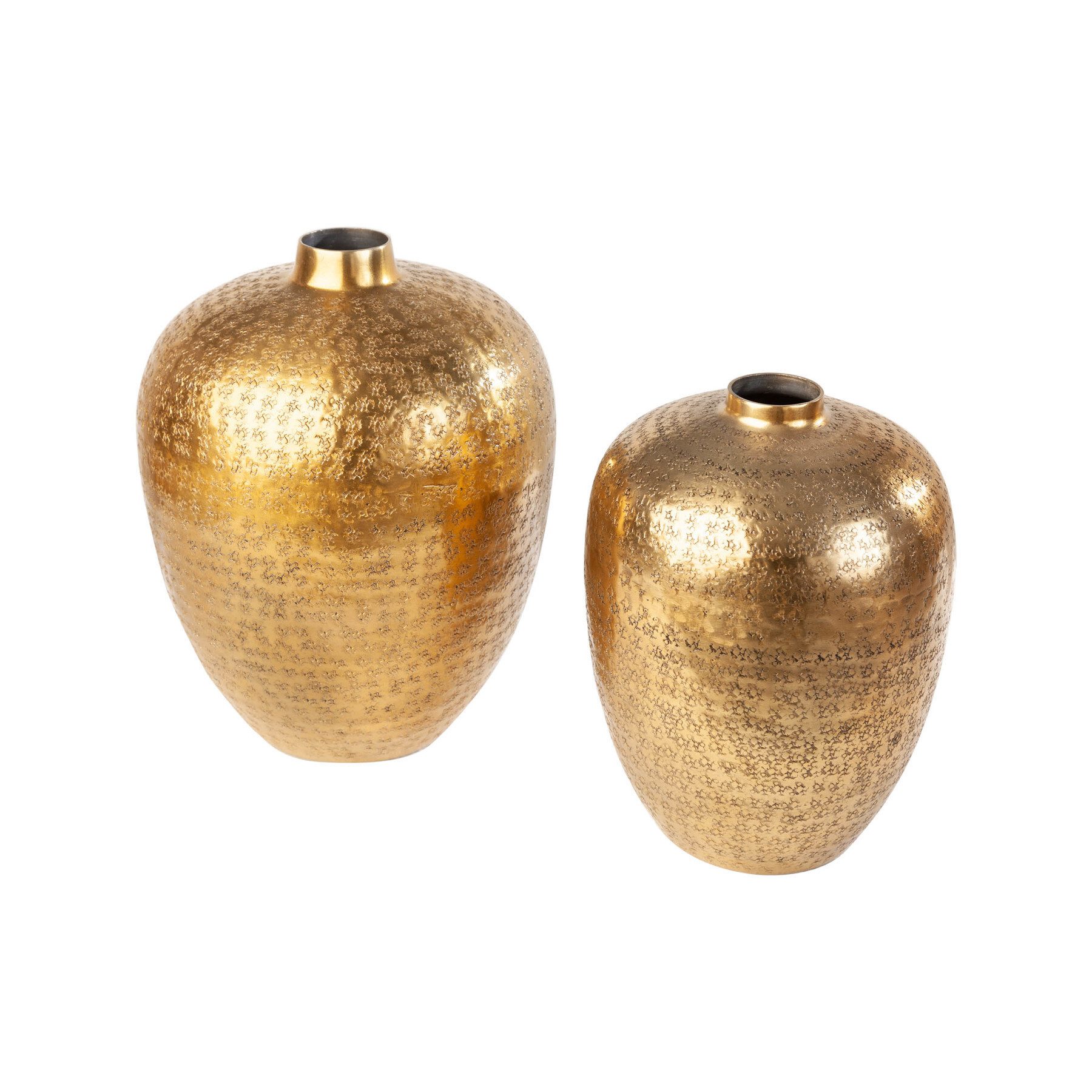 riess-ambiente Dekovase ORIENTAL 33cm gold (Set, 2 St), Wohnzimmer · Vase · günstig online kaufen