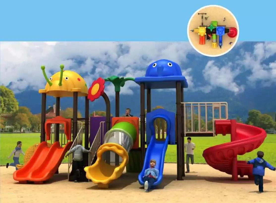 JVmoebel Spielturm Abenteuer-Spielturm mit Rutsche und Tunnel aus robustem Material, Made in Europa