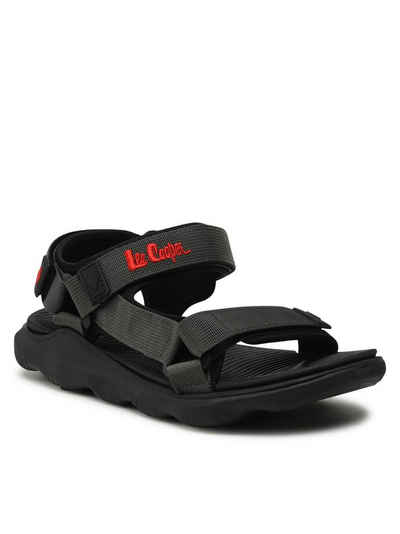 Lee Cooper Sandalen LCW-23-34-1697M Grey/Black Sandale