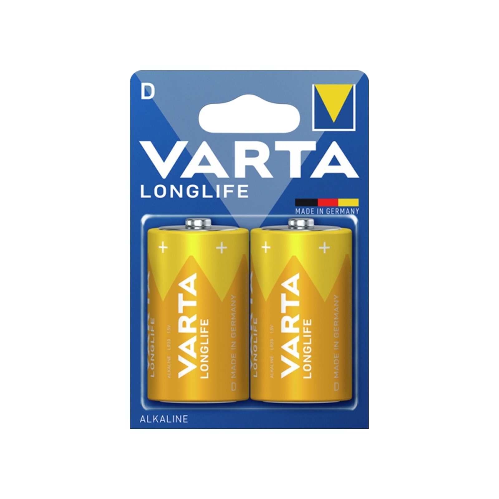 Longlife 2xD Batterie VARTA Batterie