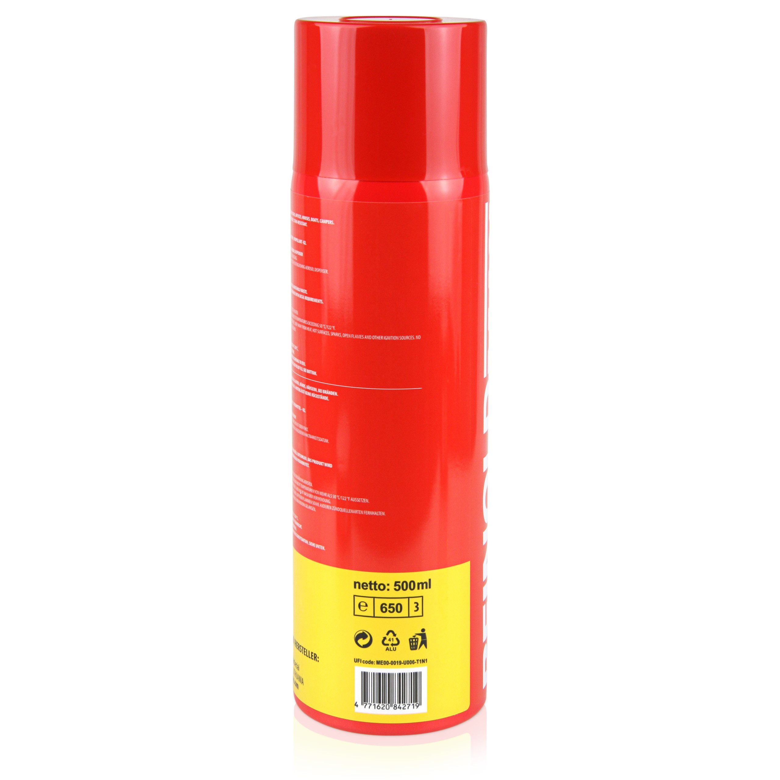 Höfer Chemie GmbH Feuerlöschspray 6x 500ml Feuerlöschspray für den Haushalt, (6-St) Schneller Brandschutz für Haushalt und Garten – Bild 5 von 5